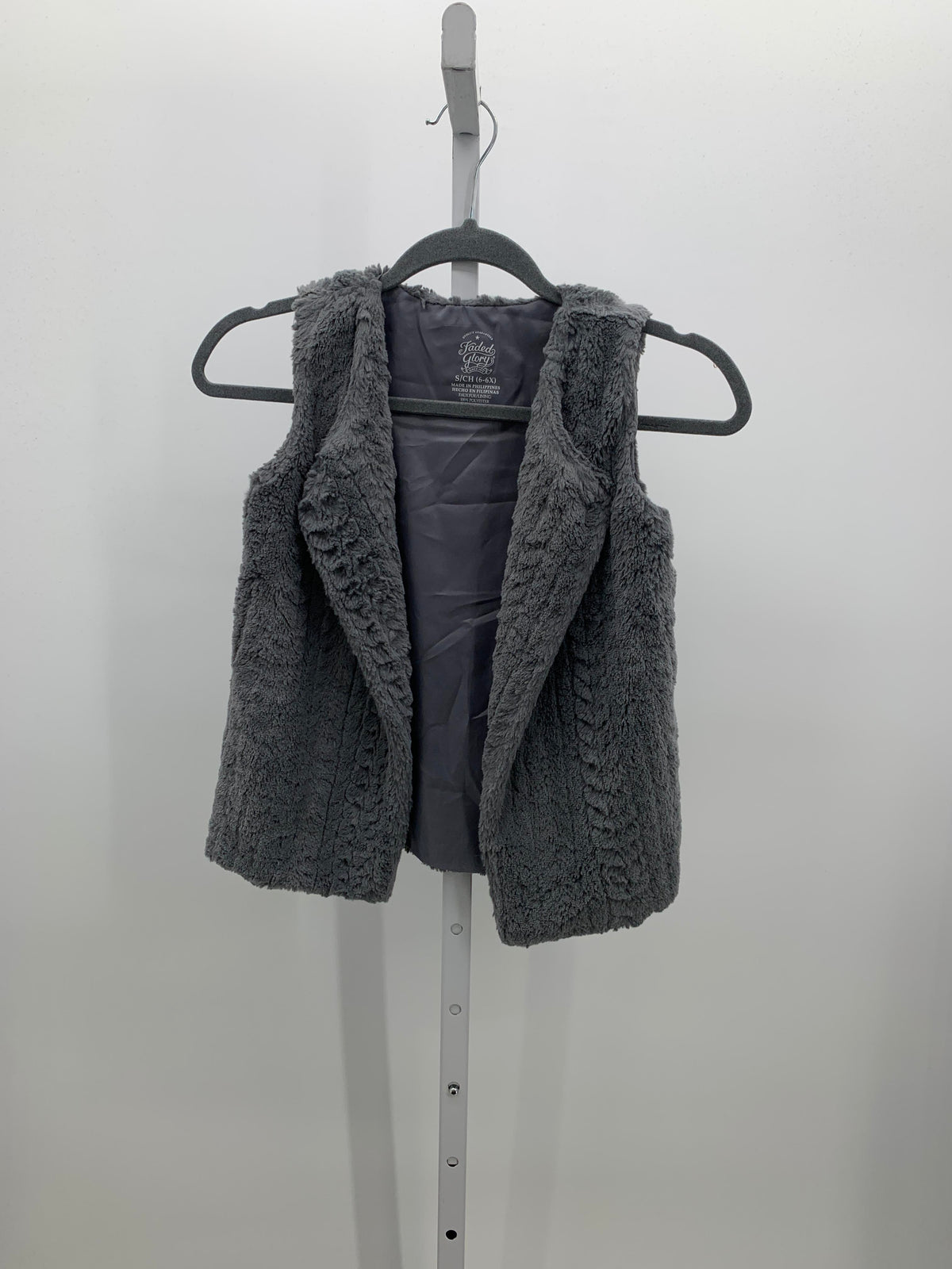 Faded Glory Size 6/6X Girls Vest