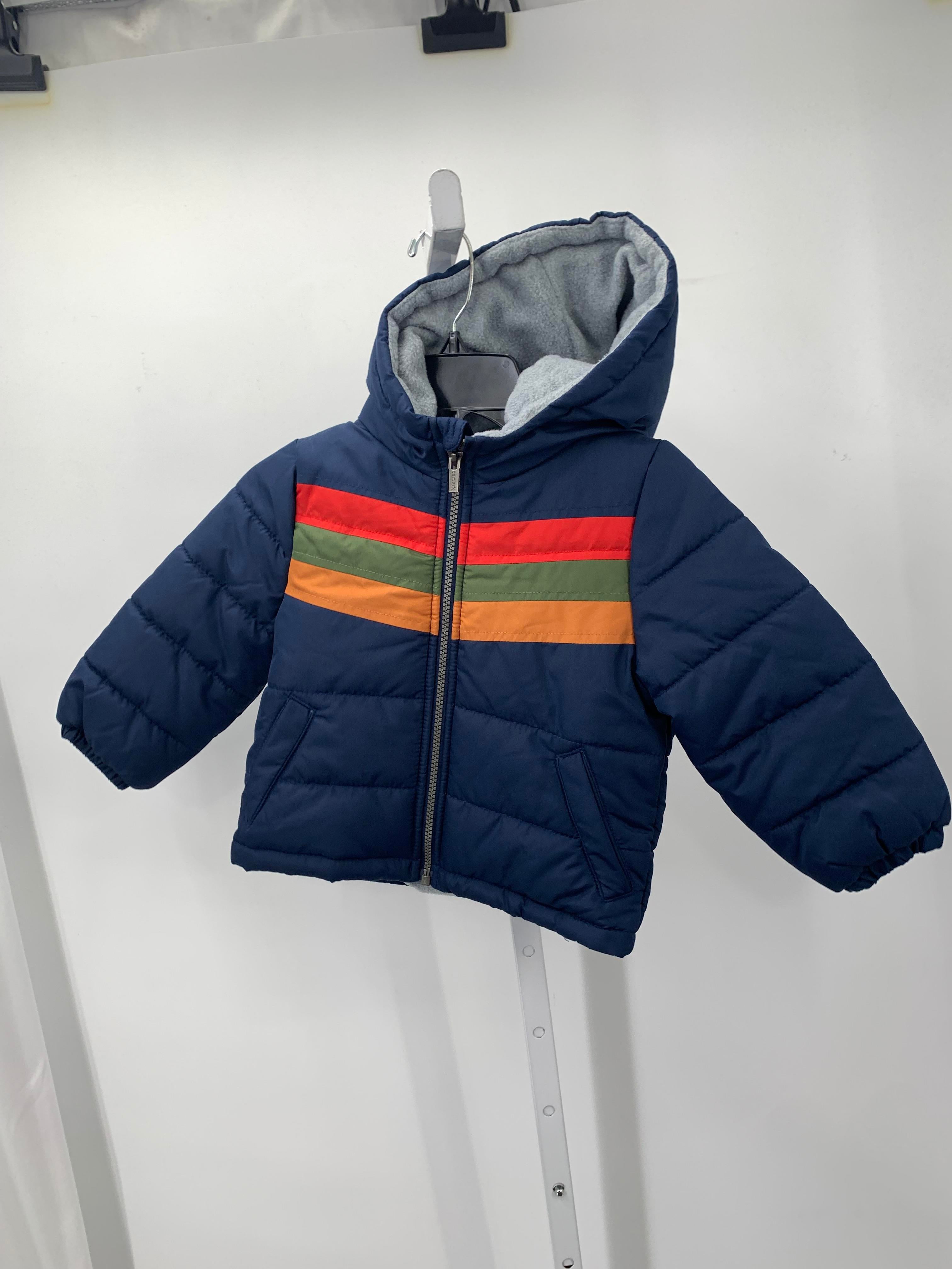 STRIPES HOODED ZIP UP