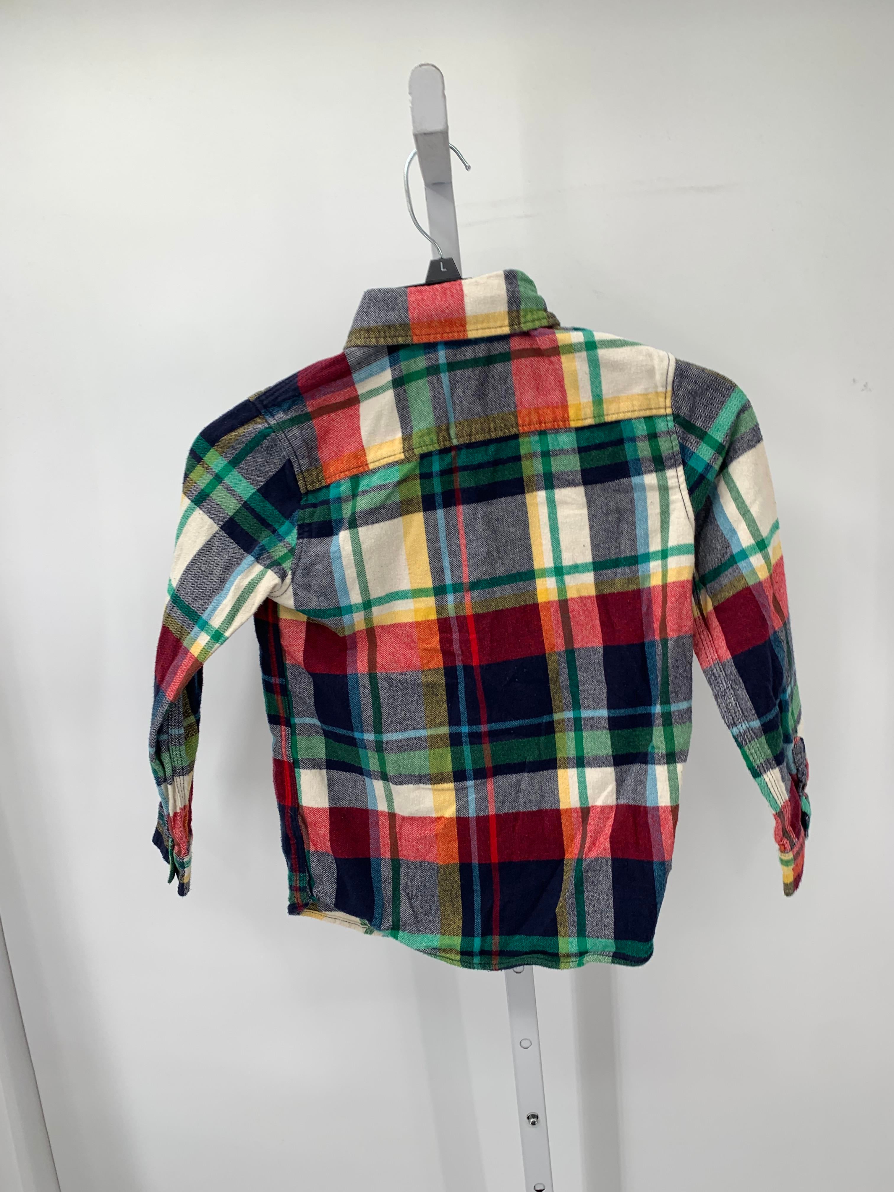 PLAID BTN DOWN