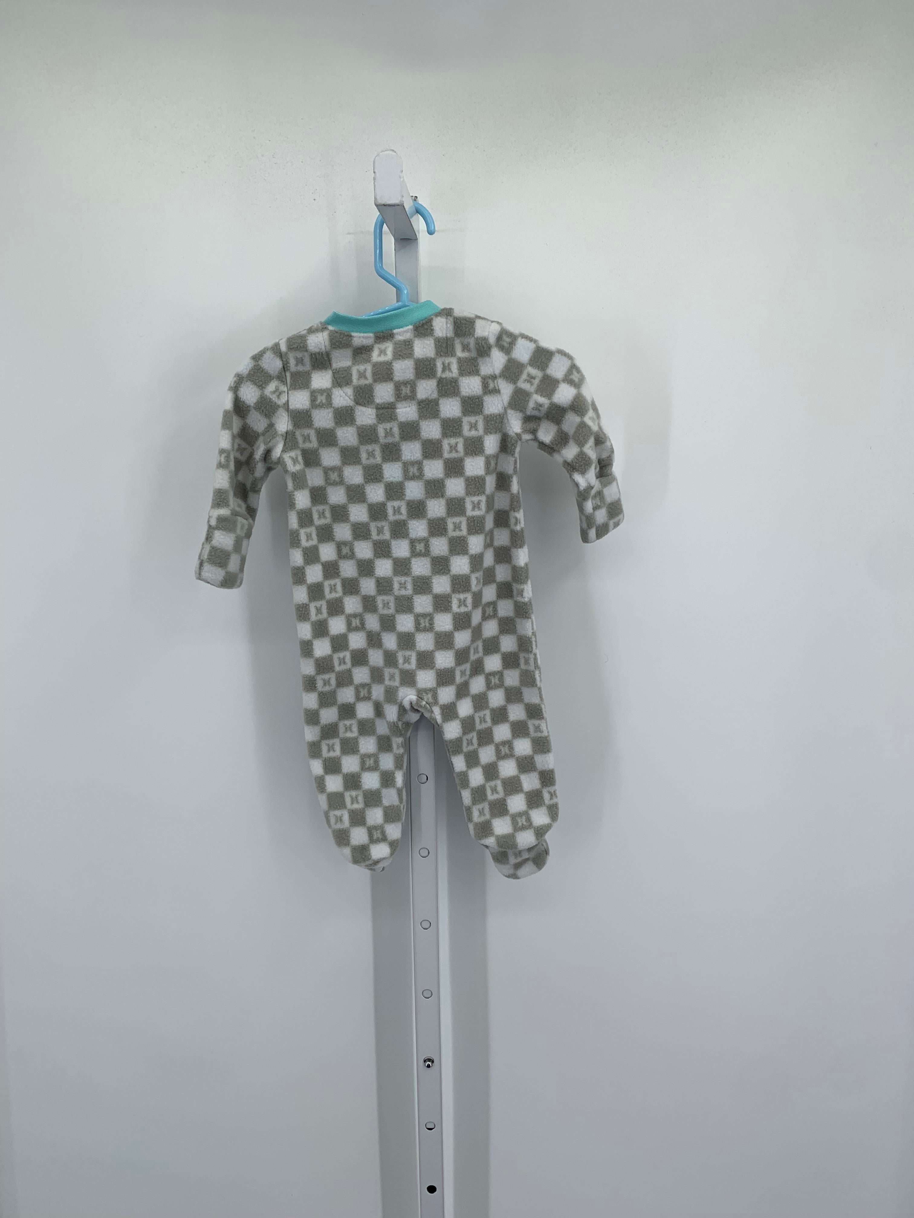 CHECKERED FLEECE ROMPER