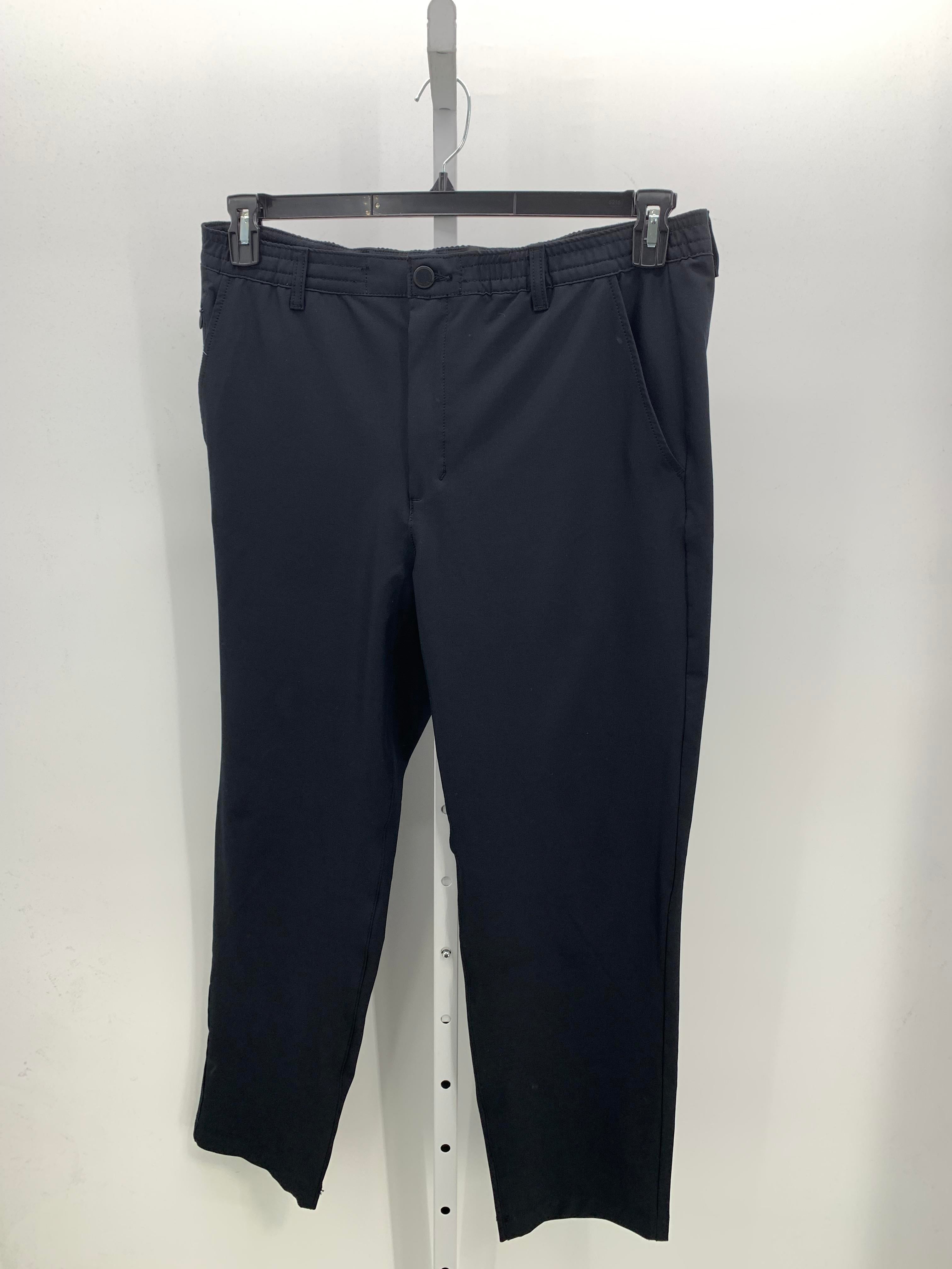 ELASTIC WAIST TROUSERS.