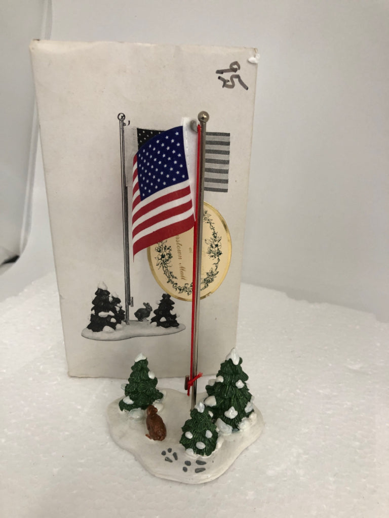 VILLAGE FLAG POLE ACCESSORIES DEPARTMENT 56.