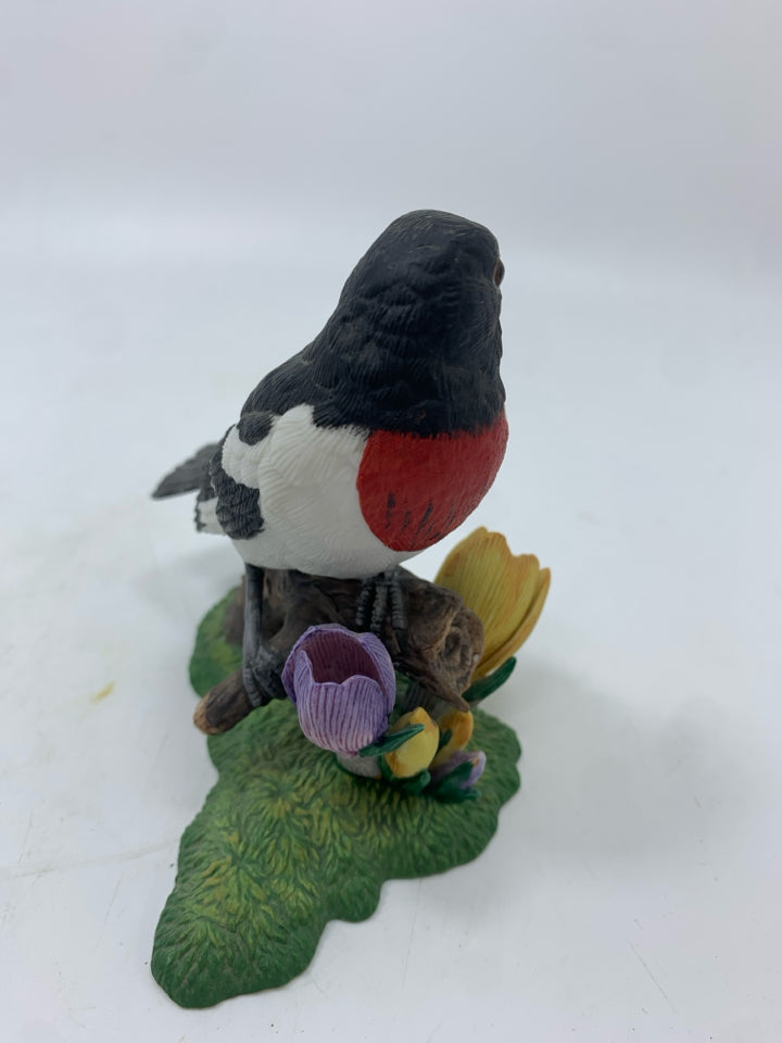 LENOX GROSBEAK BIRD FIGURINE.