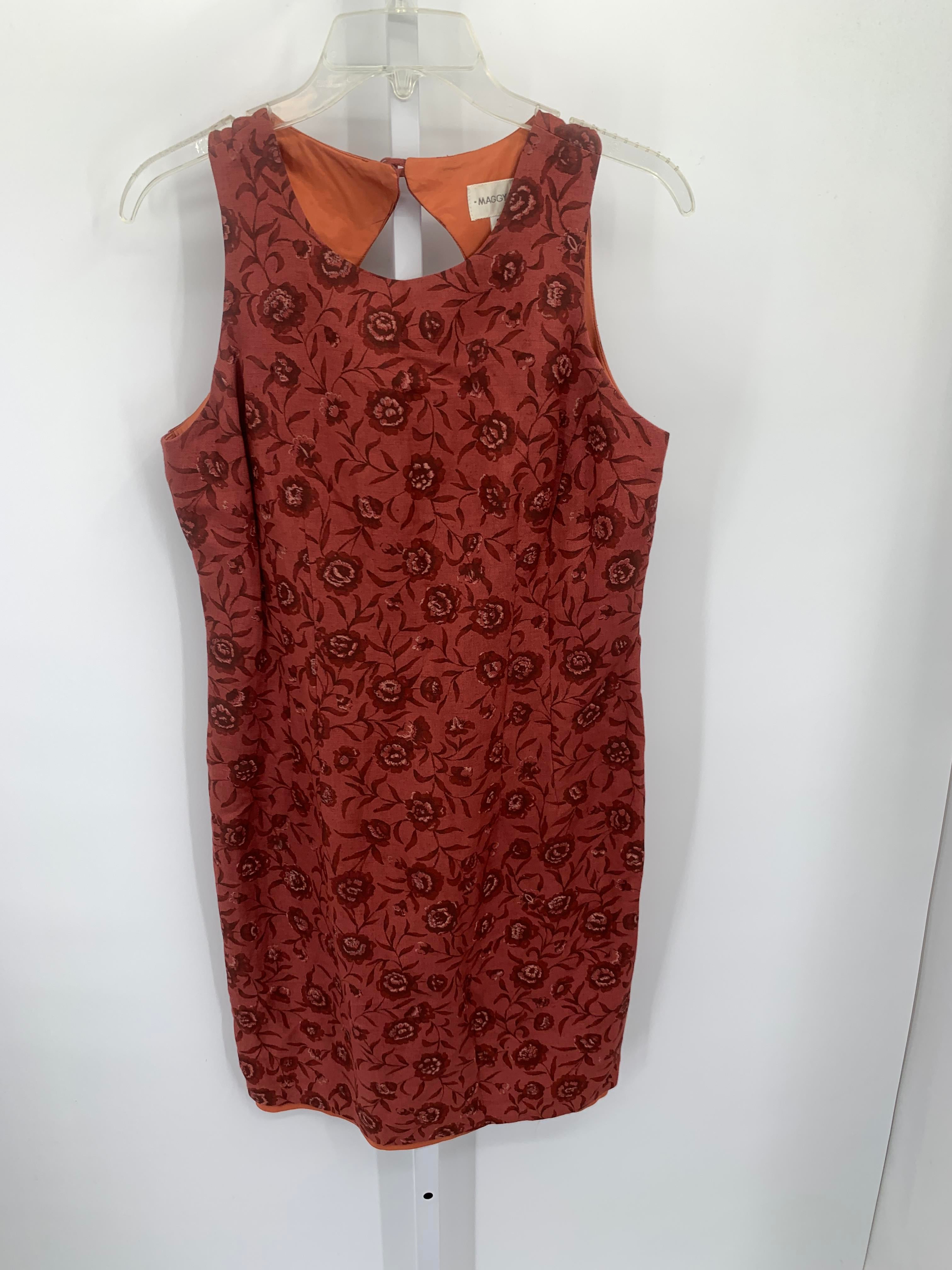 Maggy London Size 8 Misses Sleeveless Dress