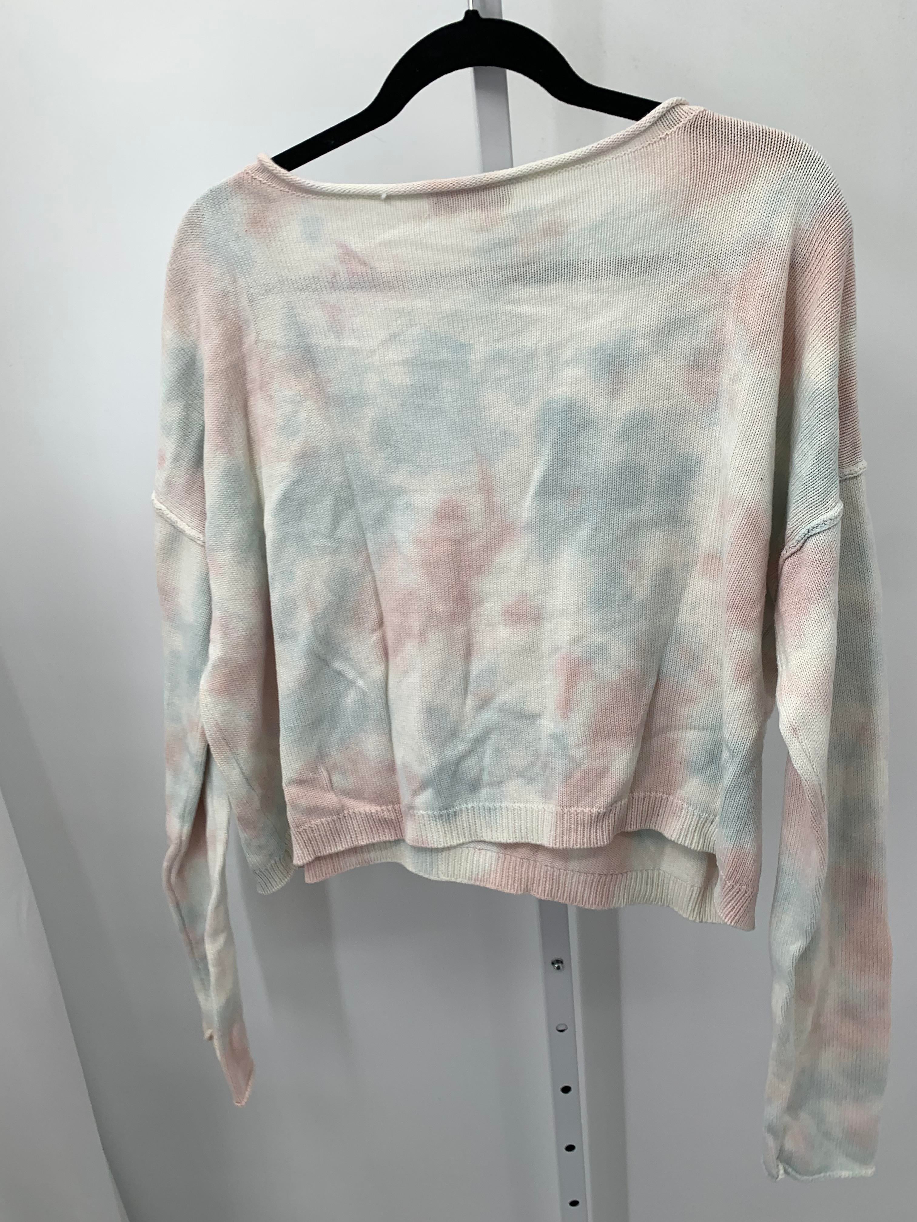Arizona Size Large Juniors Long Sleeve Sweater