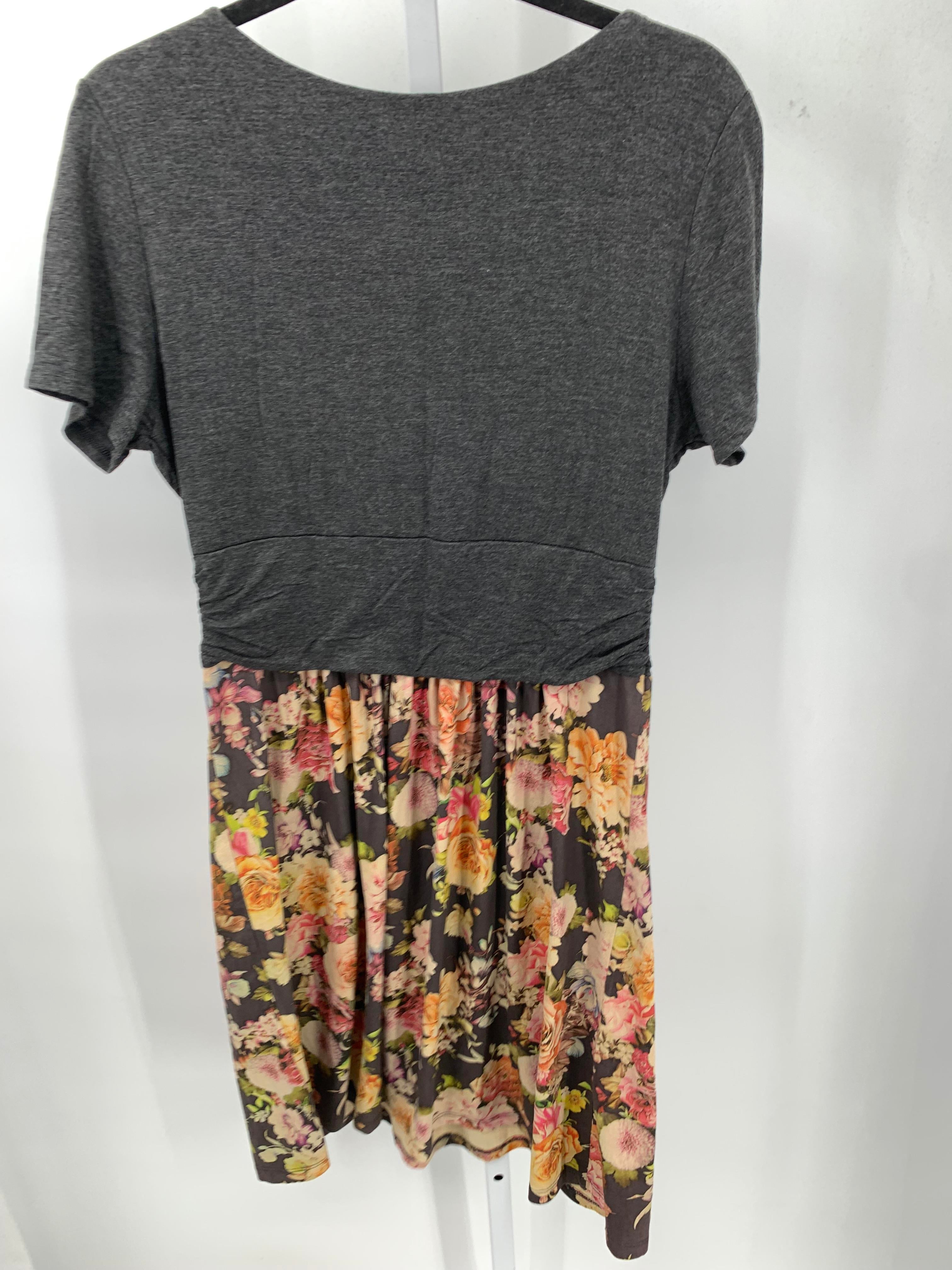Gilli Size Extra Large Misses Short Sleeve Dress