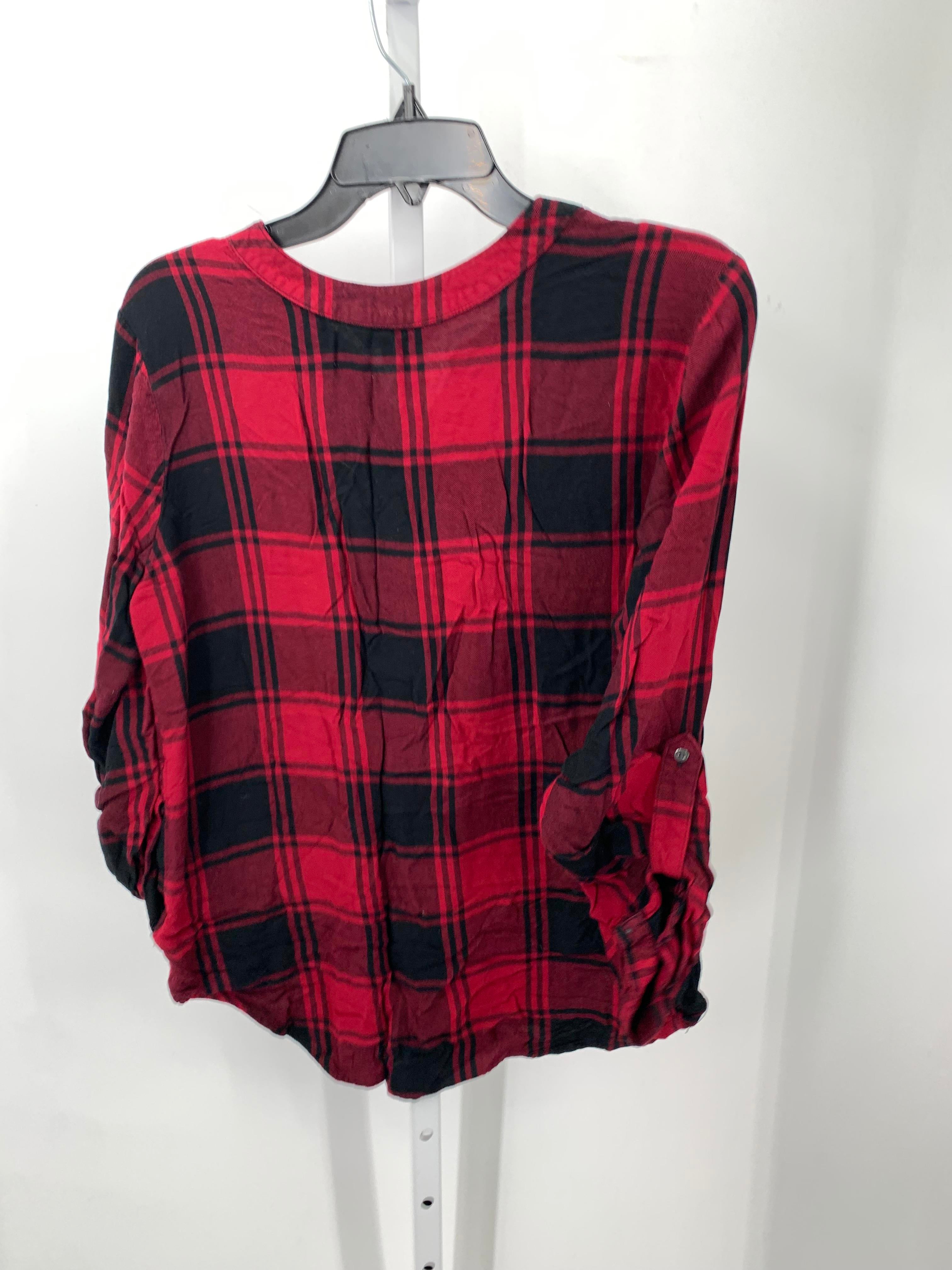 Eddie Bauer Size Medium Misses Long Sleeve Shirt