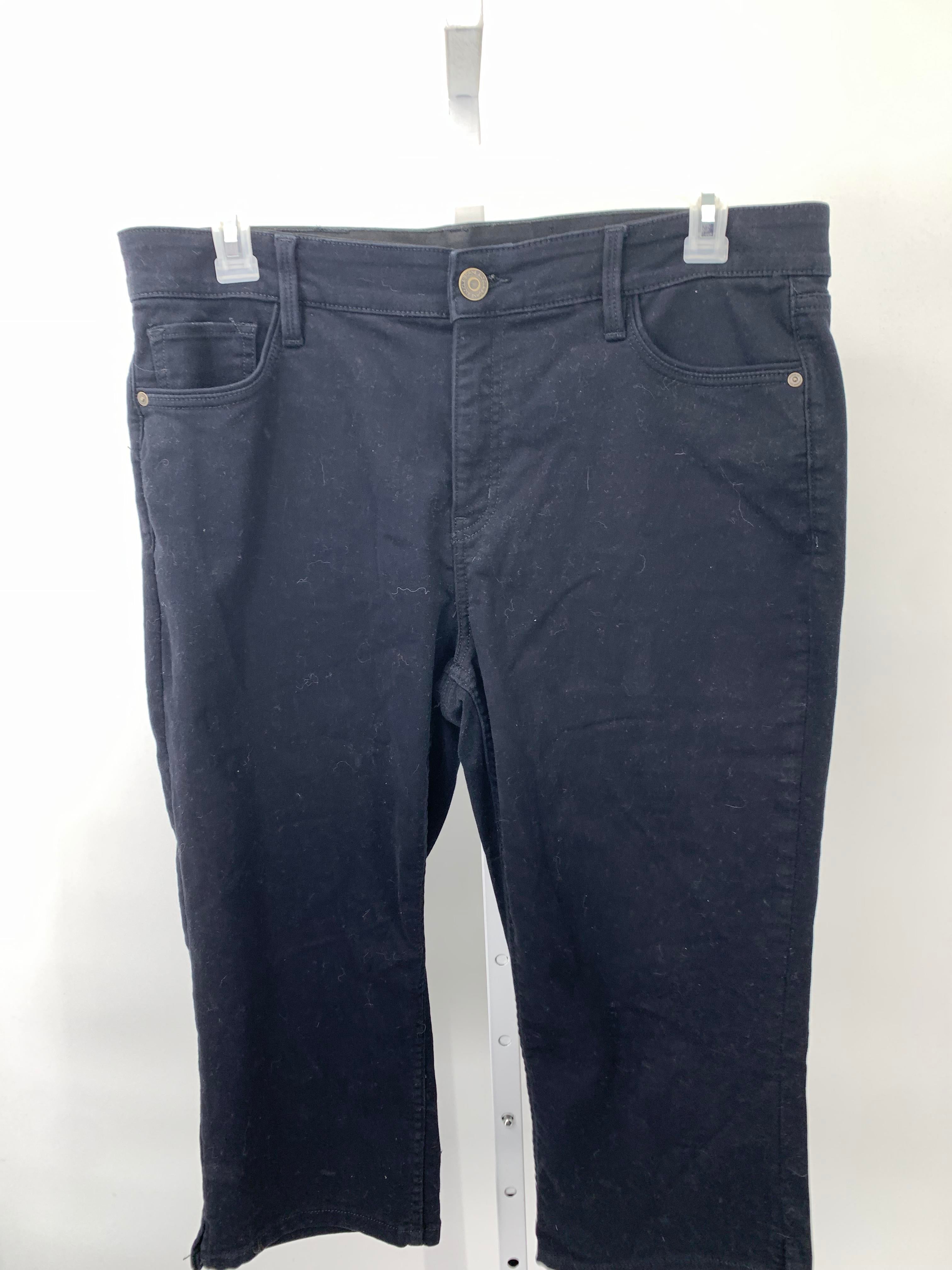 Liz Claiborne Size 16 Misses Cropped Jeans