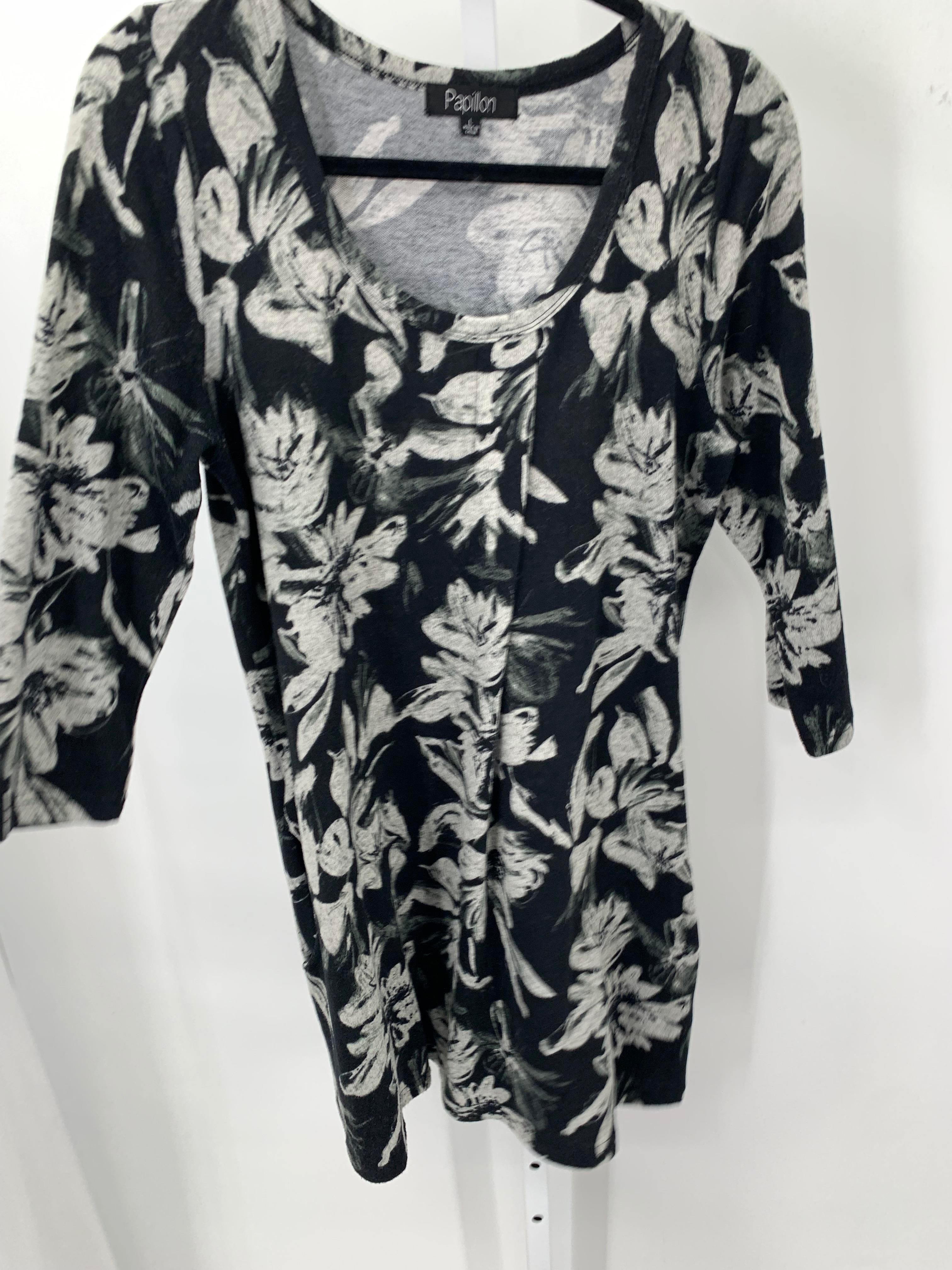 Papillon Size Large Misses 3/4 Sleeve Dress