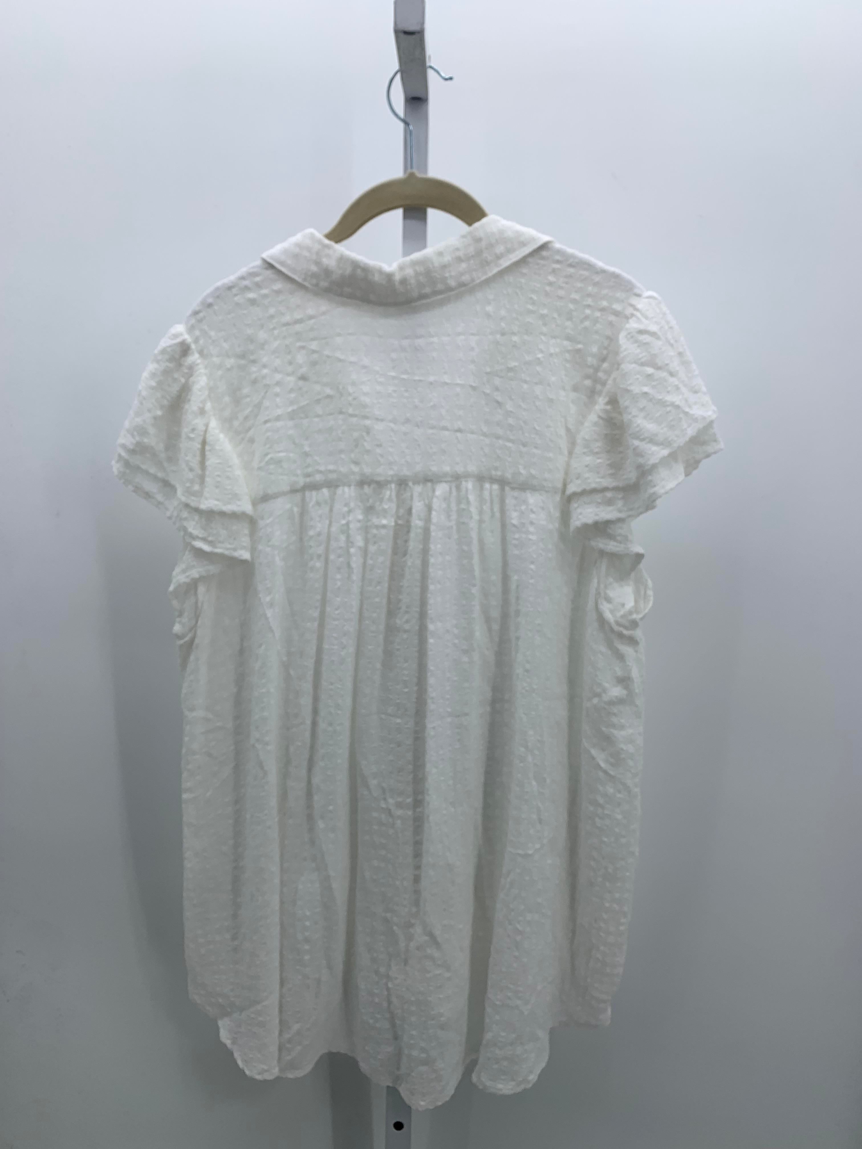 Jane + Delancey Size 1X Womens Short Sleeve Shirt