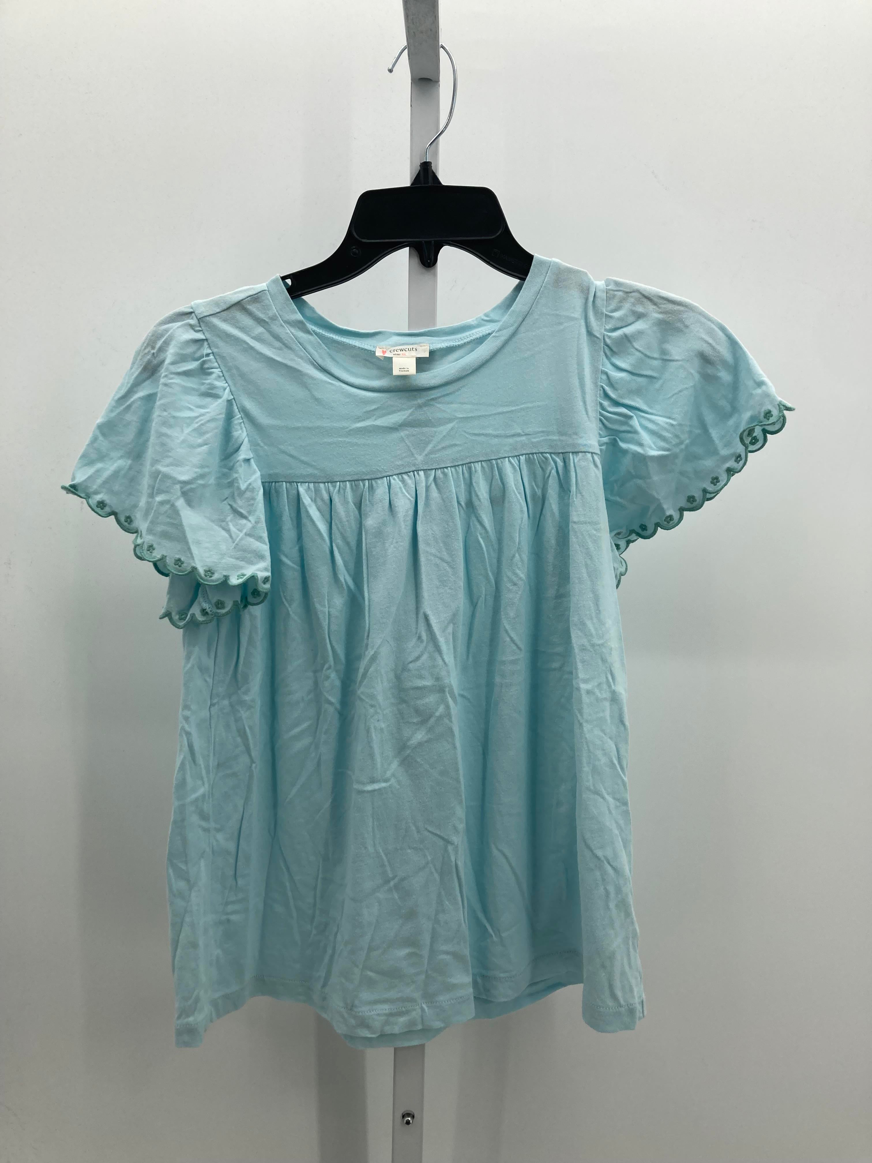 crewcuts Size 12-14 Girls Short Sleeve Shirt