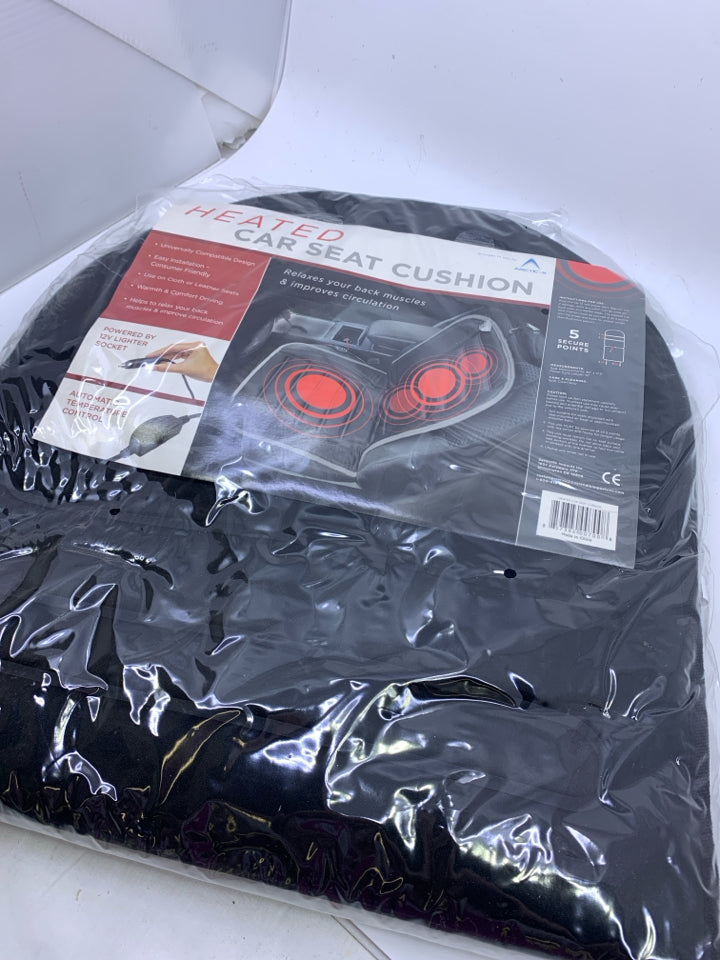 NIP HEATED CAR SEAT CUSHION.