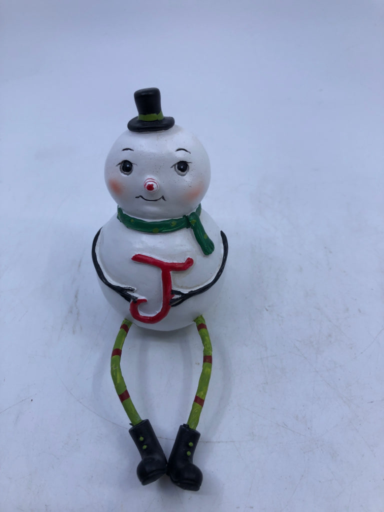 3-JOY SNOWMAN SITTER- IN BOX
