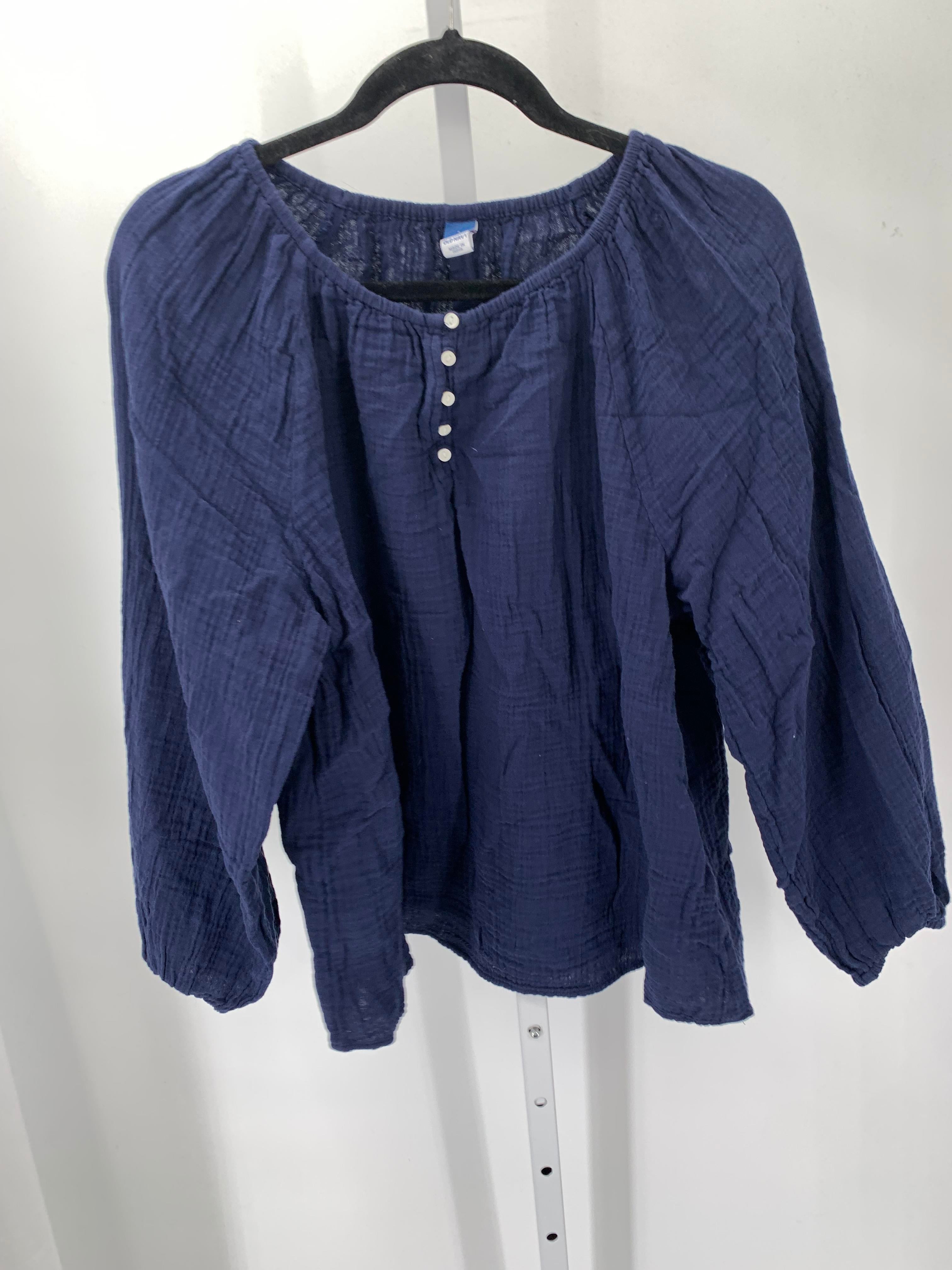 Old Navy Size Large Misses Long Sleeve Shirt