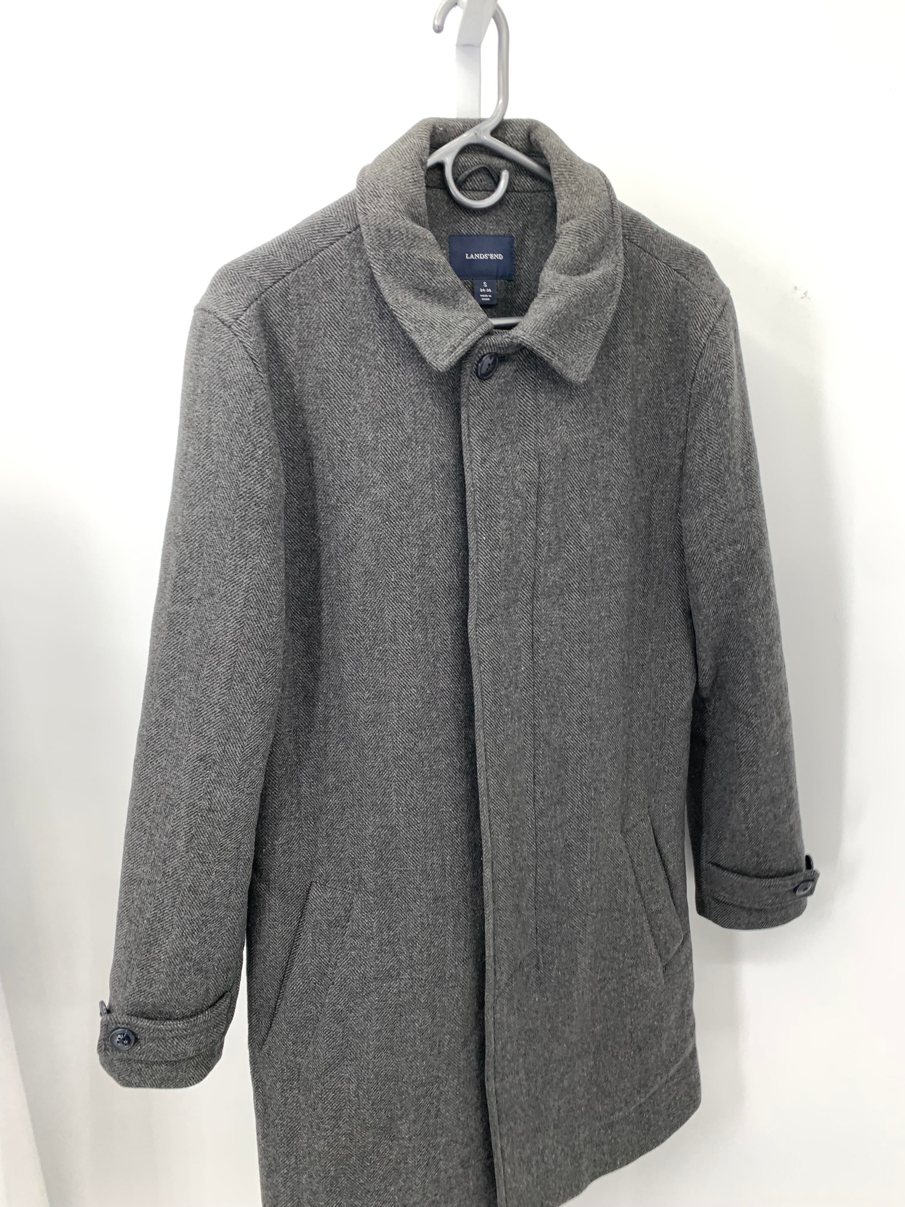 BUTTON DOWN LONG JACKET