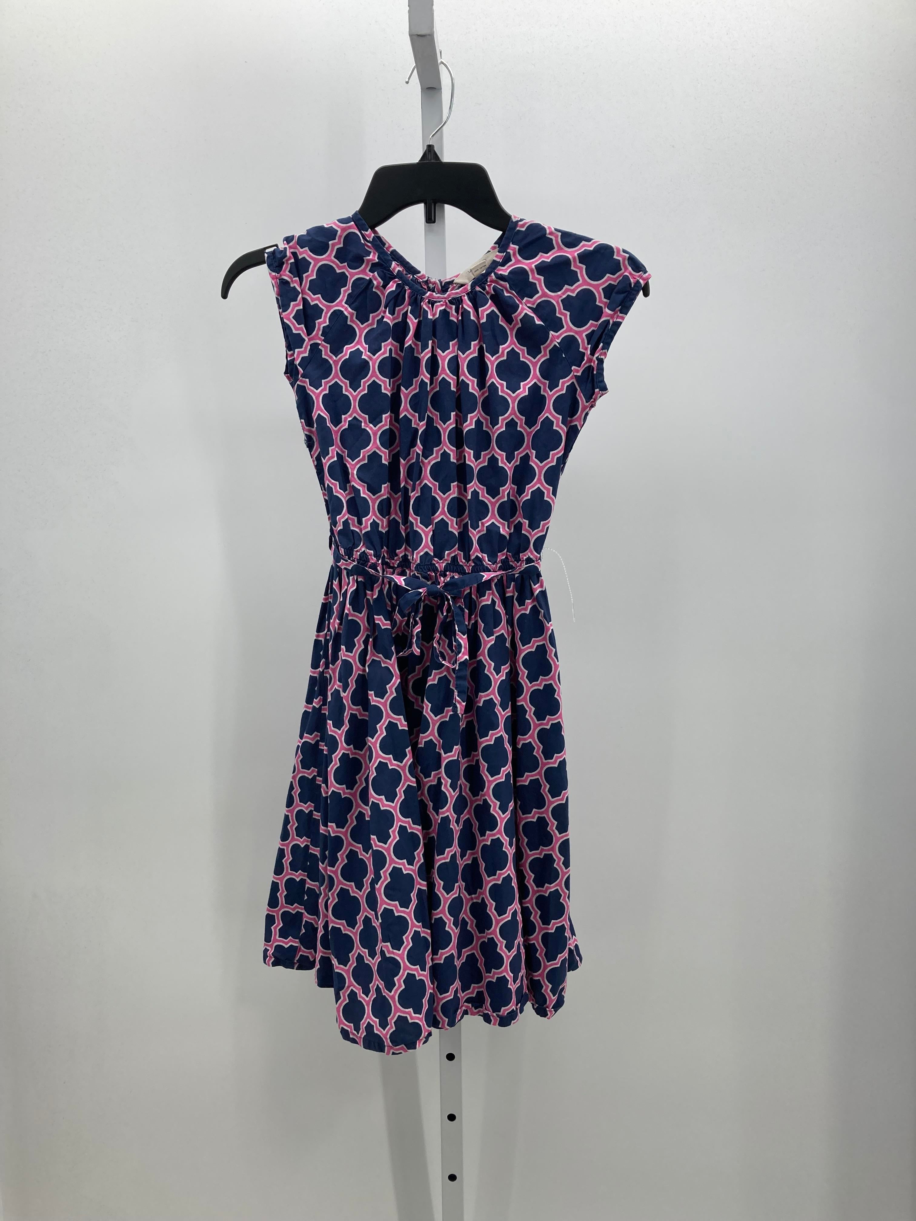 Lands End Size 8 Girls Sleeveless Dress