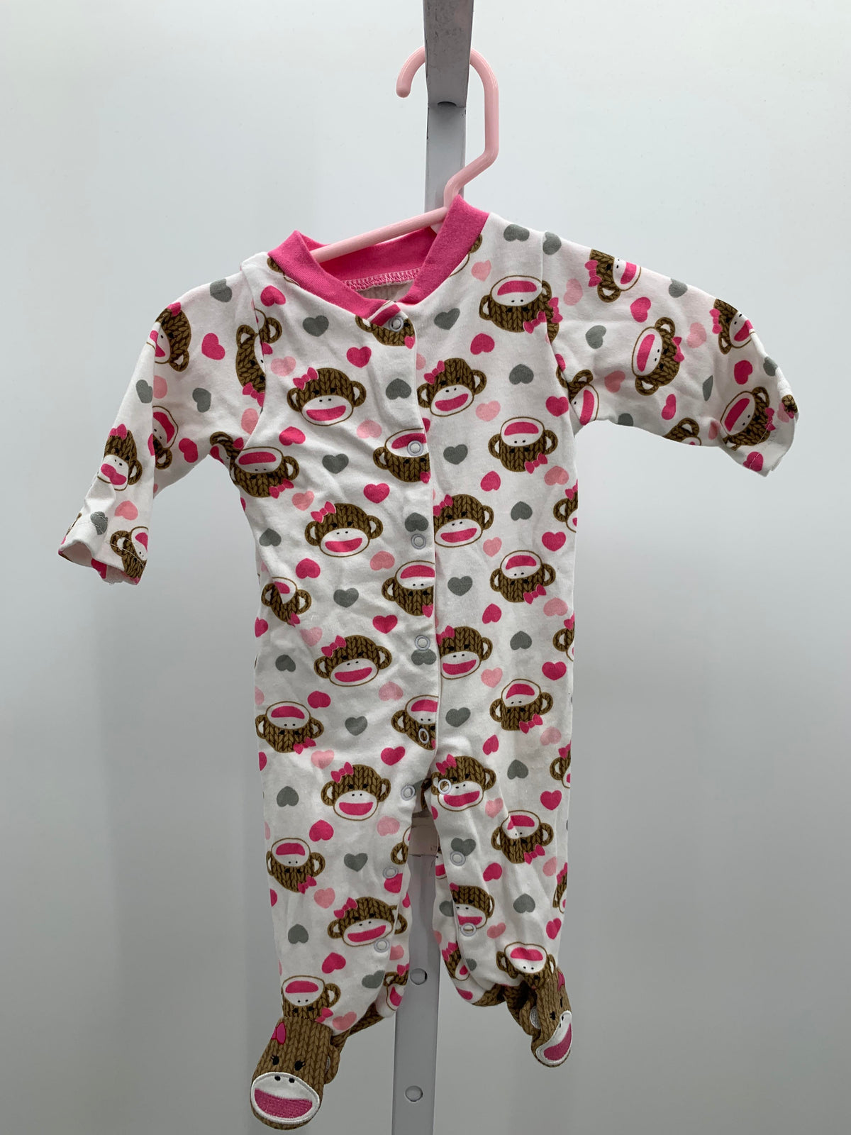 Baby Starters Size 3 Months Girls Long Slv. Romper