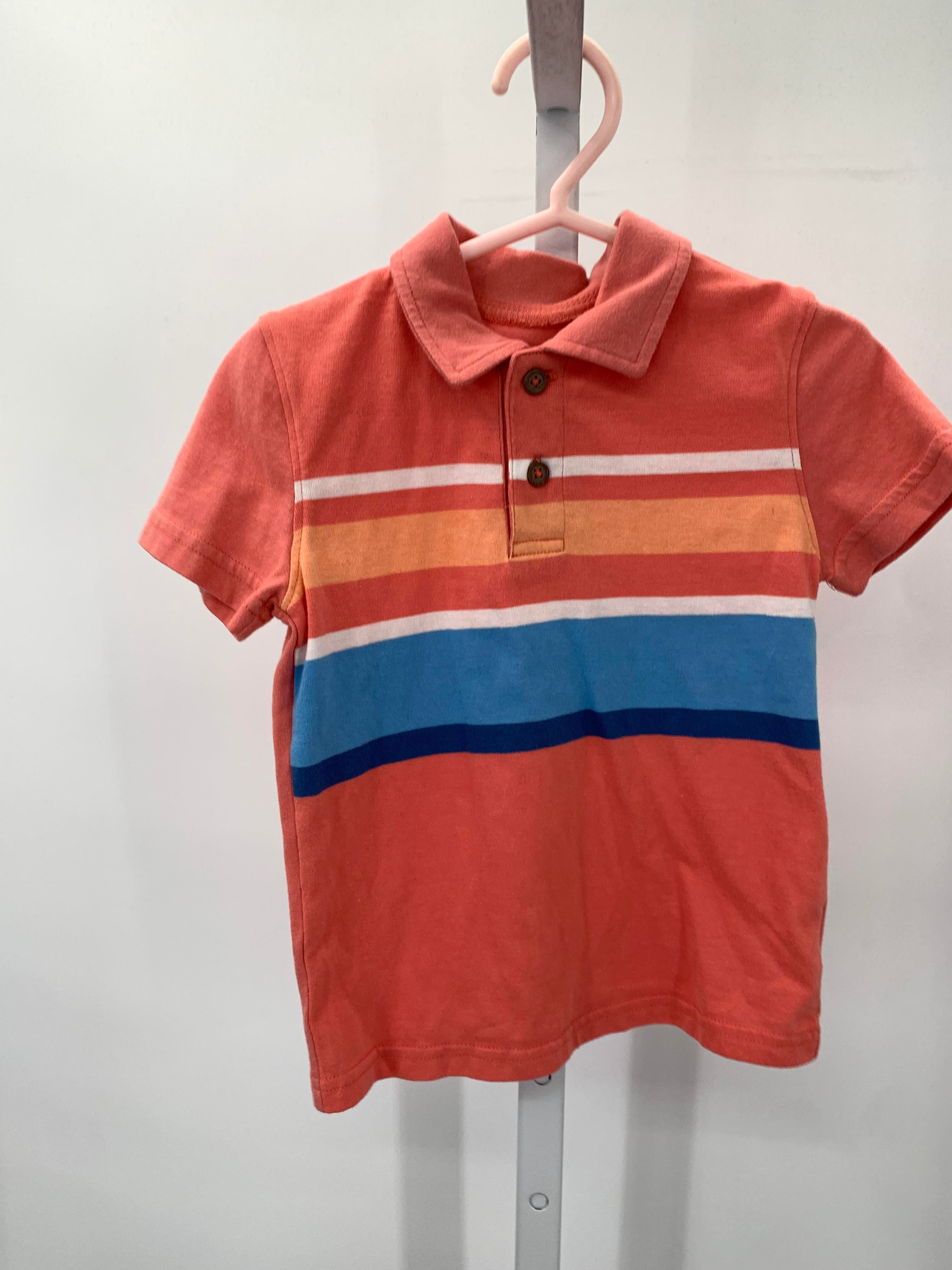 STRIPES KNIT POLO