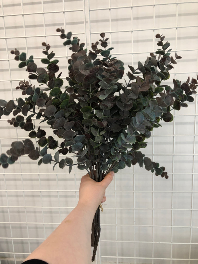 FAUX EUCALYPTUS BUNCH.