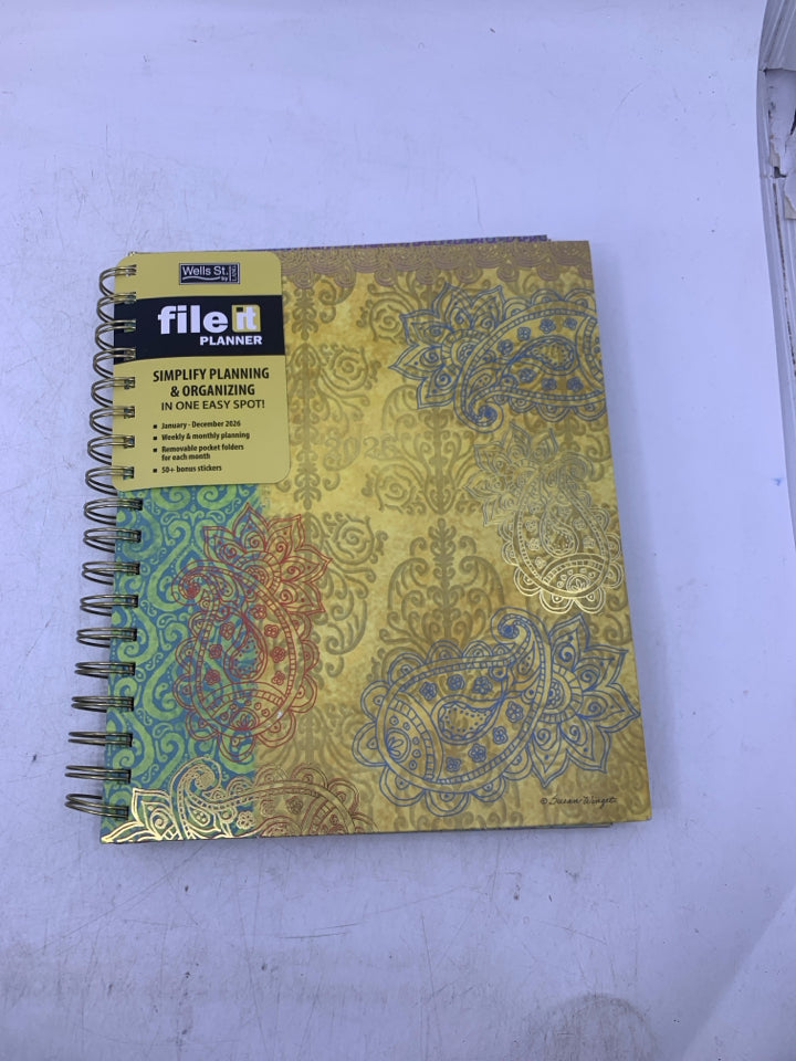 NEW HENNA THEMED 2026 CALENDAR.