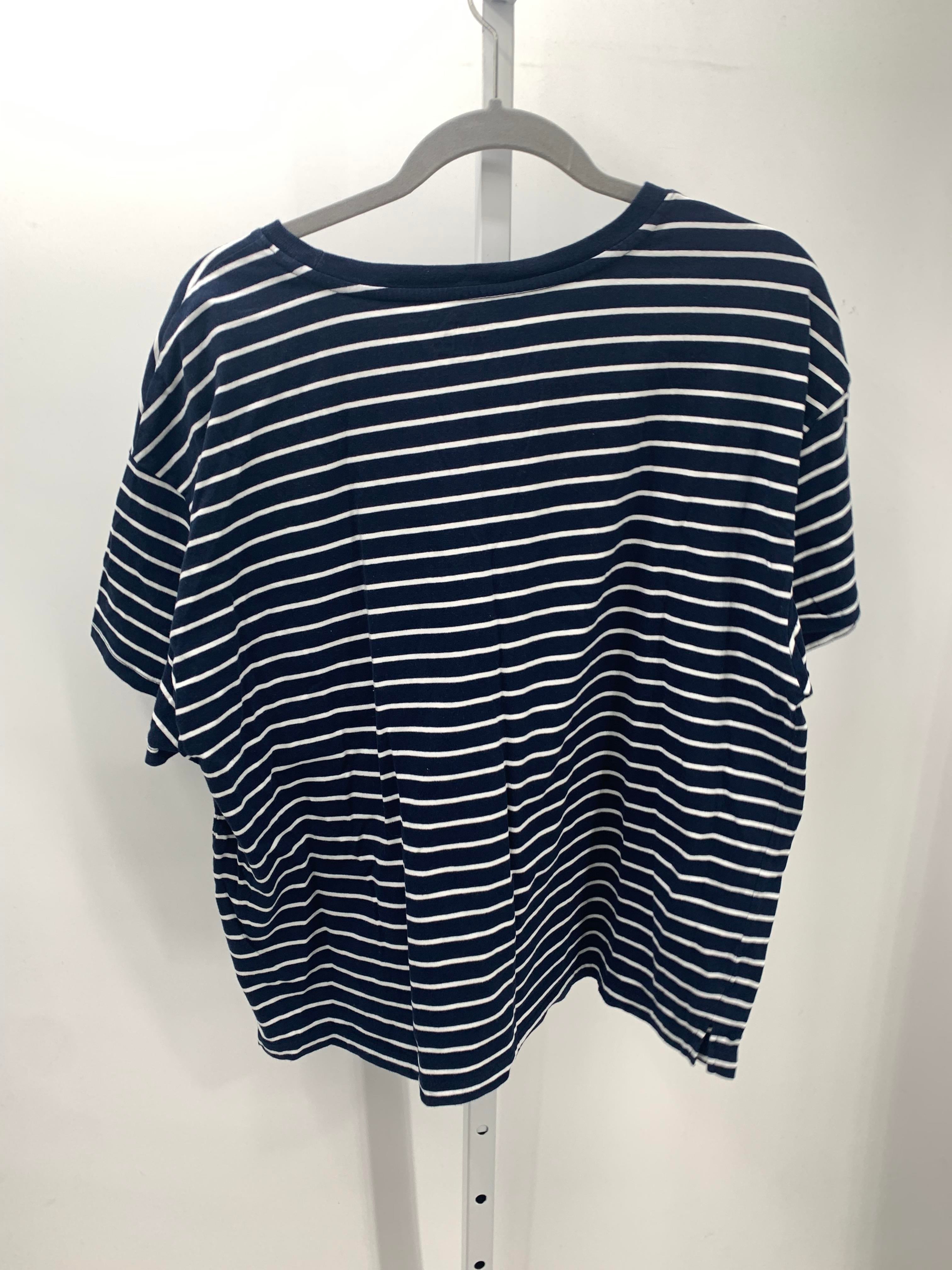 Time and Tru Size Extra Large Misses Short Sleeve Shirt