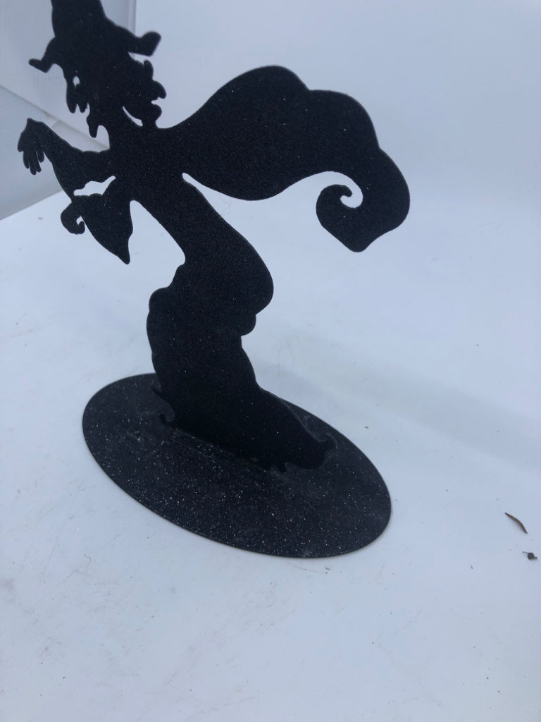 GLITTER WITCH FIGURE.