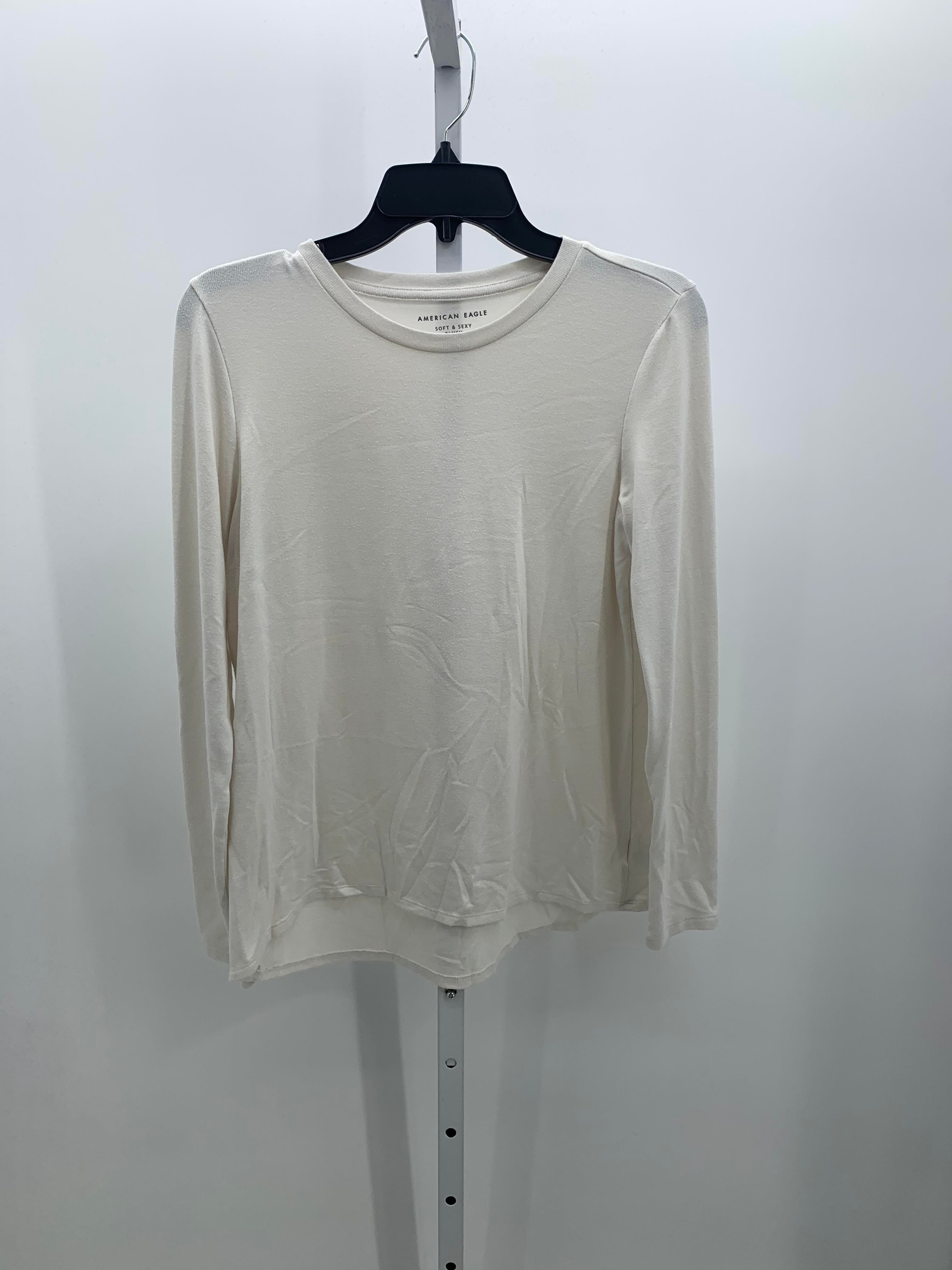American Eagle Size Medium Juniors Long Sleeve Shirt