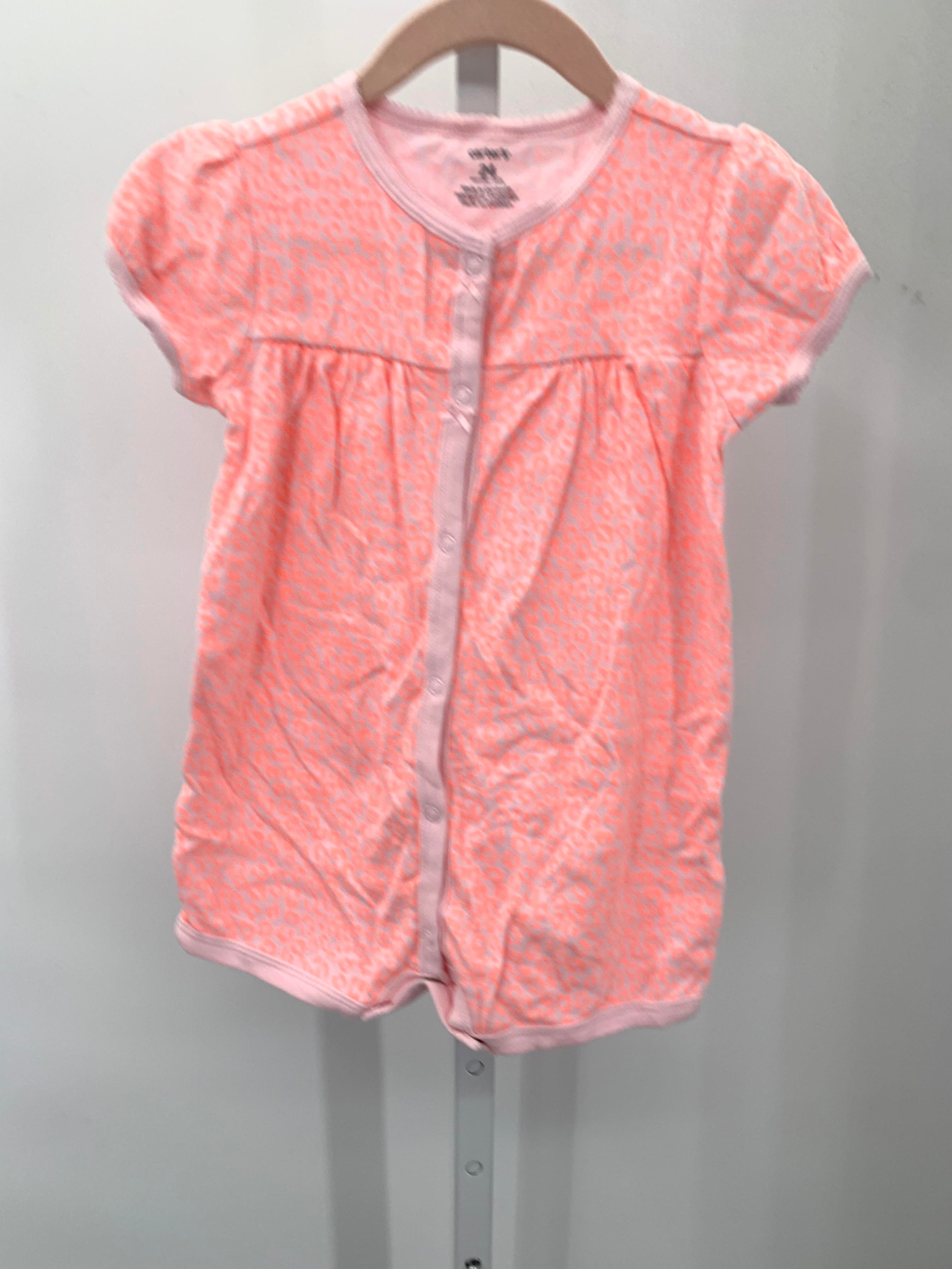 Carters Size 24 Months Girls Short Slv. Romper