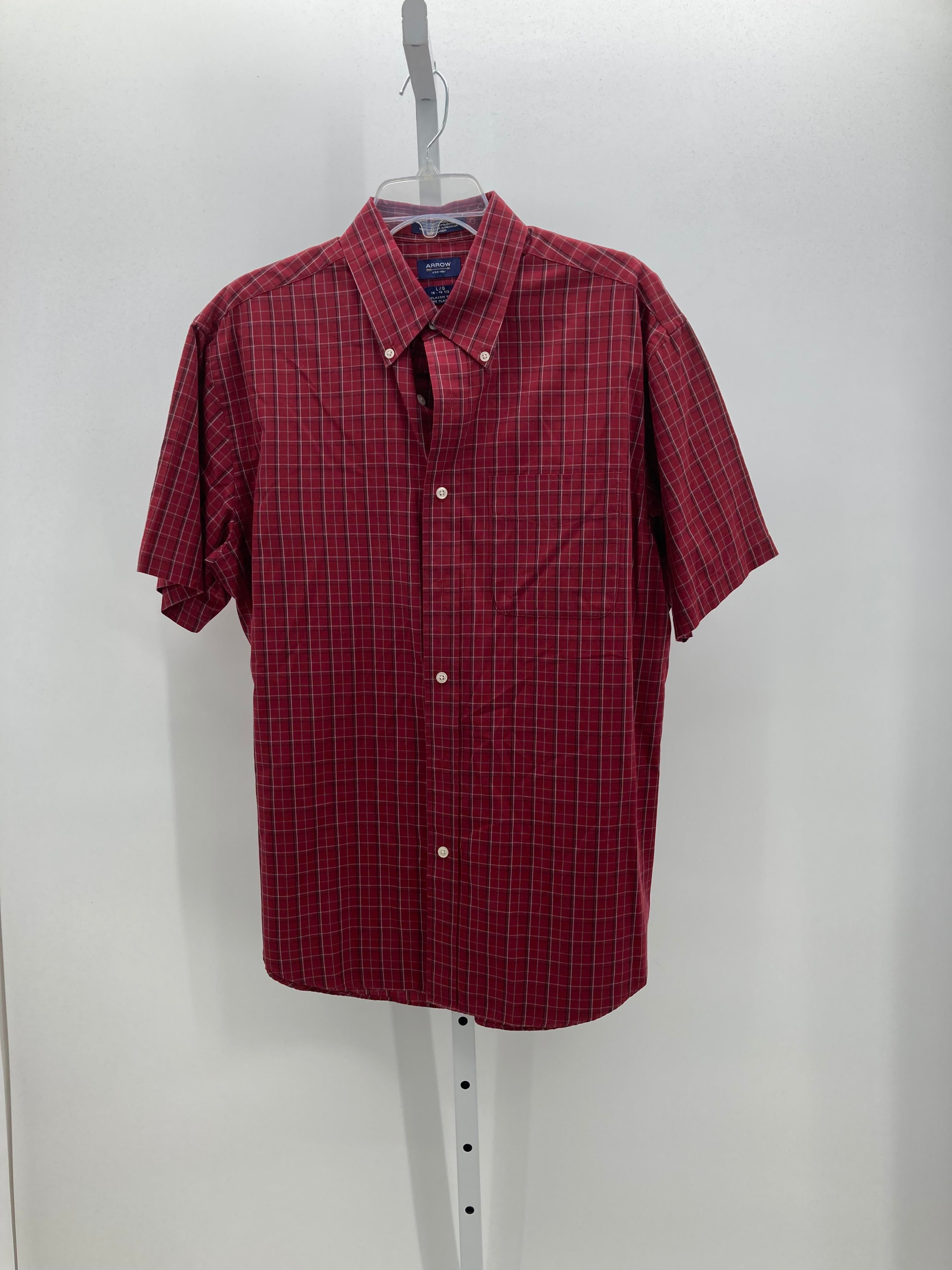 PLAID BTN DOWN