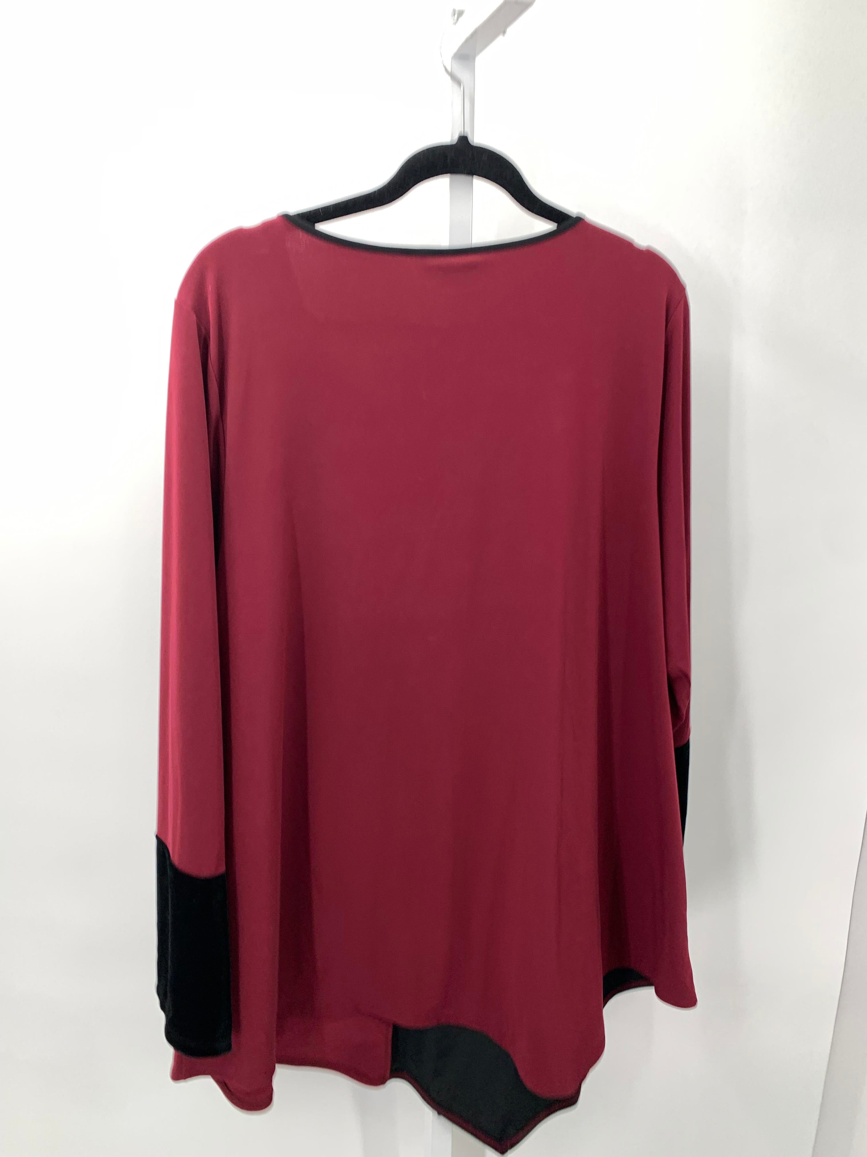 Alfani Size 3X Womens Long Sleeve Shirt