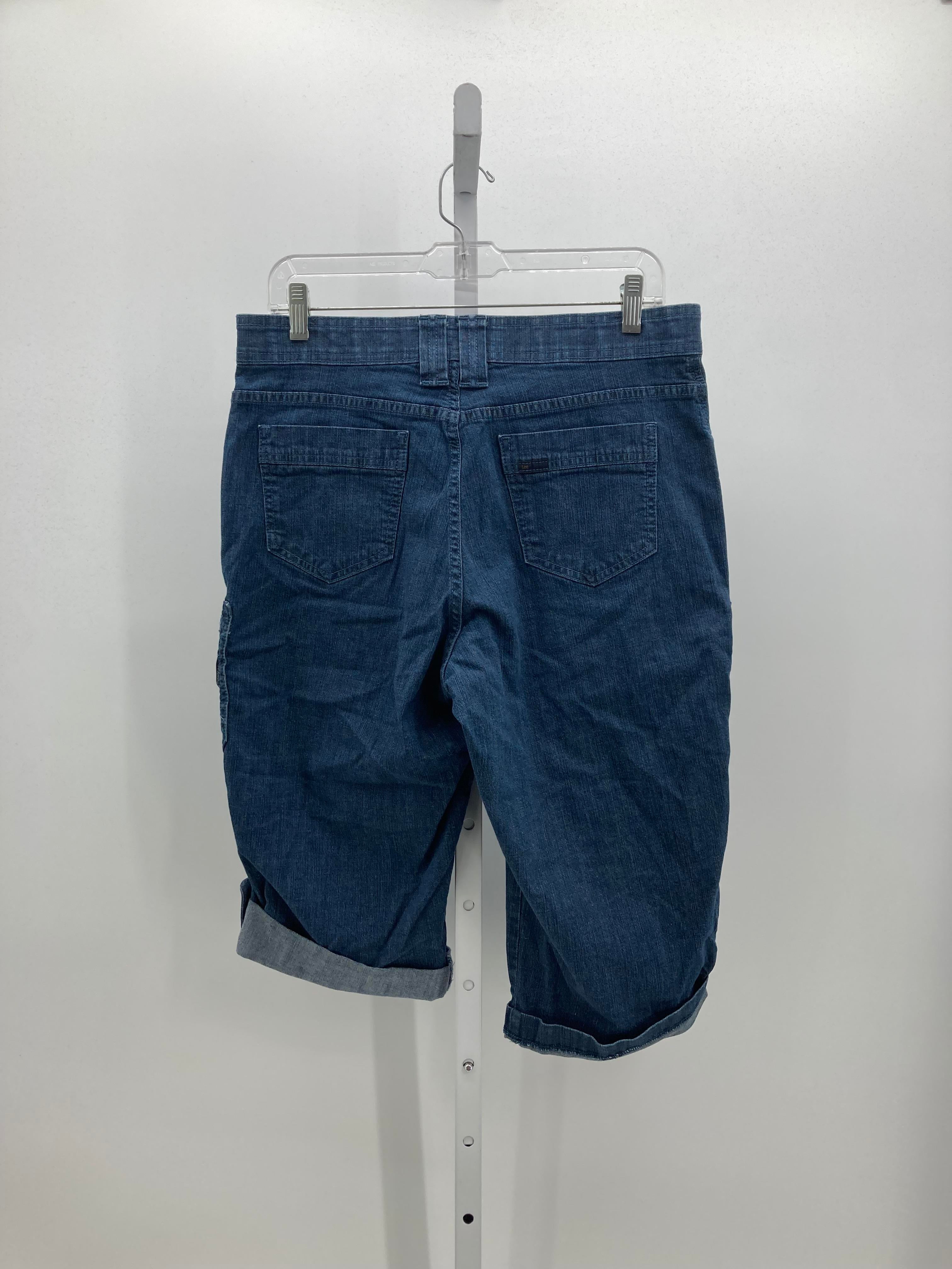 Lee Size 12 Misses Capri Pants