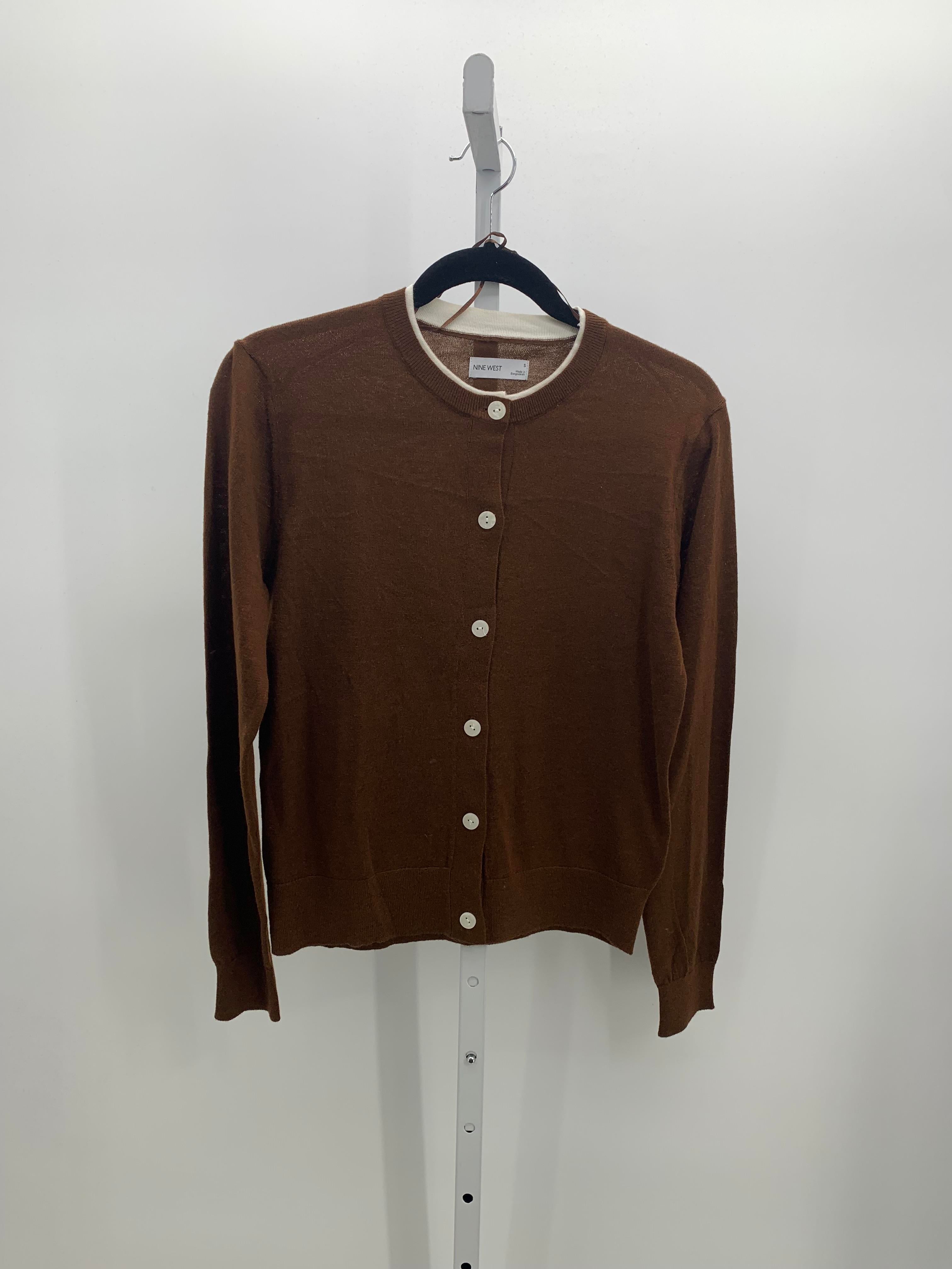 Nine West Size Small Misses Long Slv Sweater