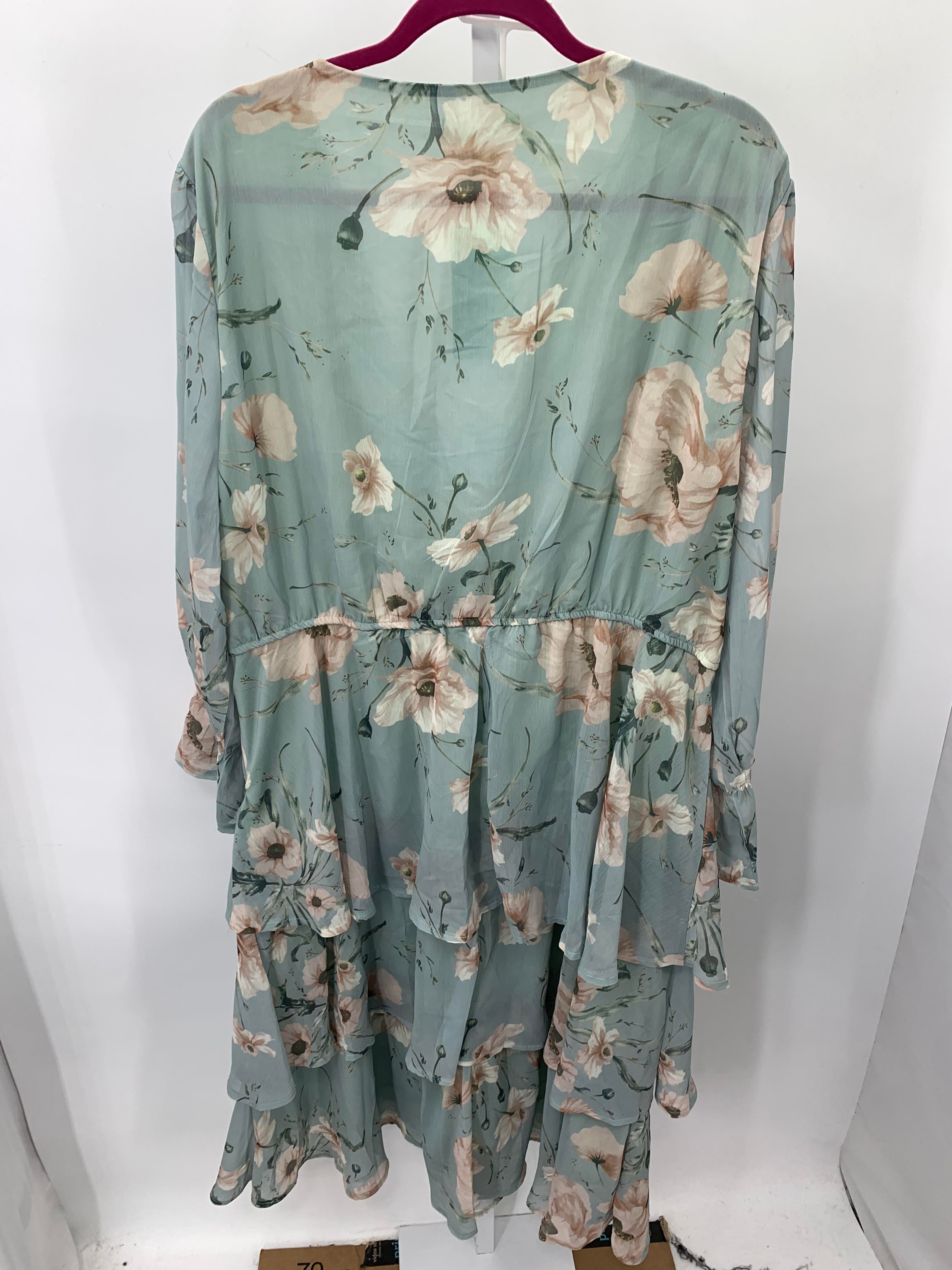 Size 4X Womens Long Sleeve Dress