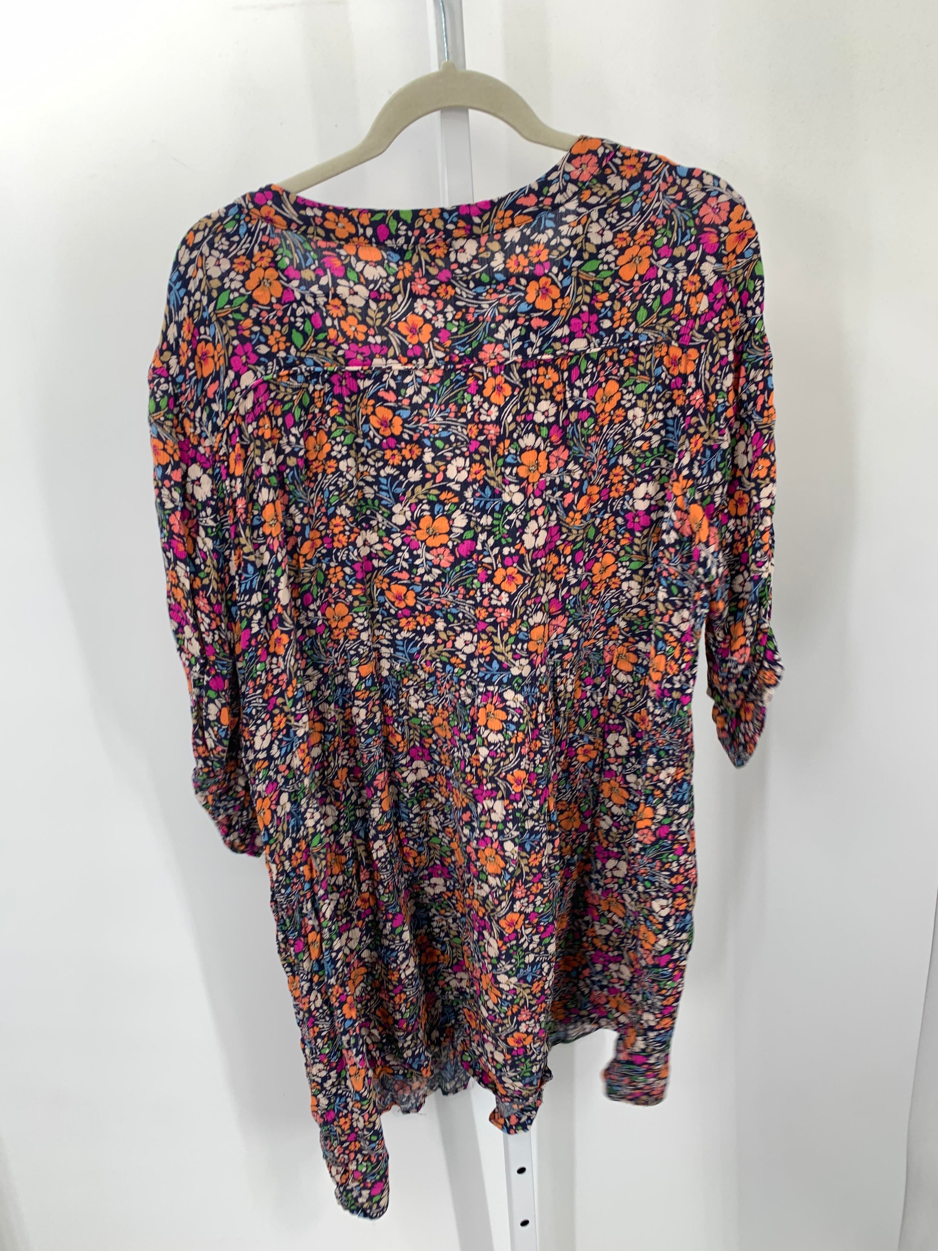 Demonin Size Extra Large Misses 3/4 Sleeve Dress