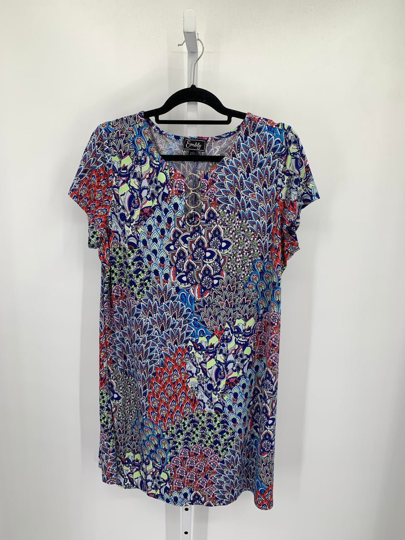 Size XXL Misses Short Sleeve Dress