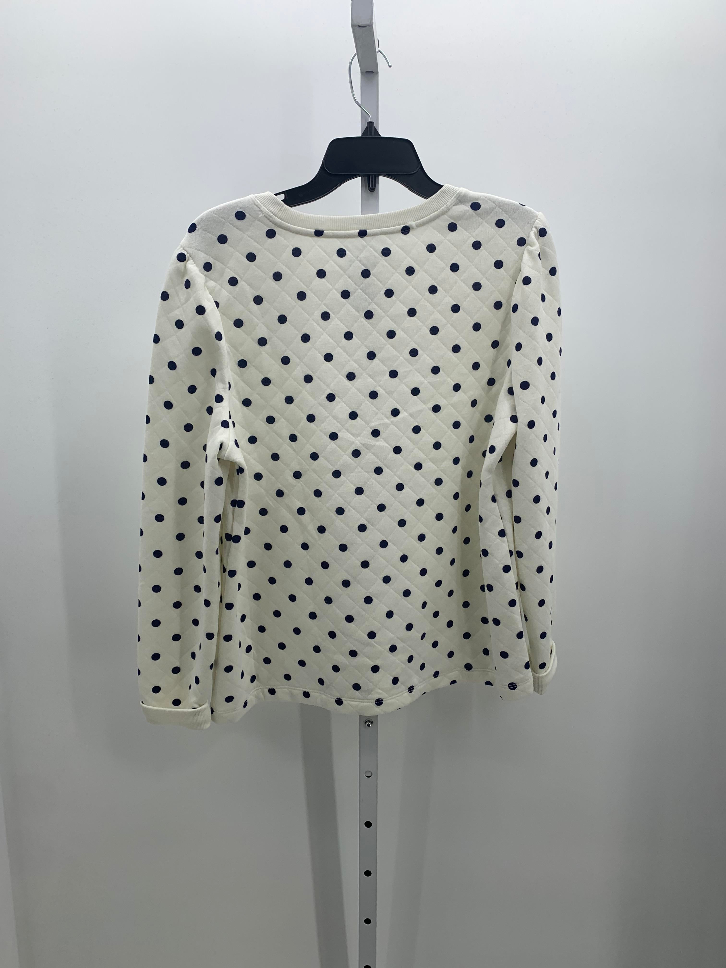 Croft & Barrow Size Medium Misses Long Sleeve Shirt