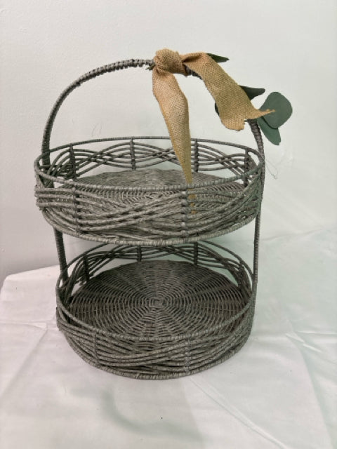 2 TIER BASKET SERVER ORGANIZER.