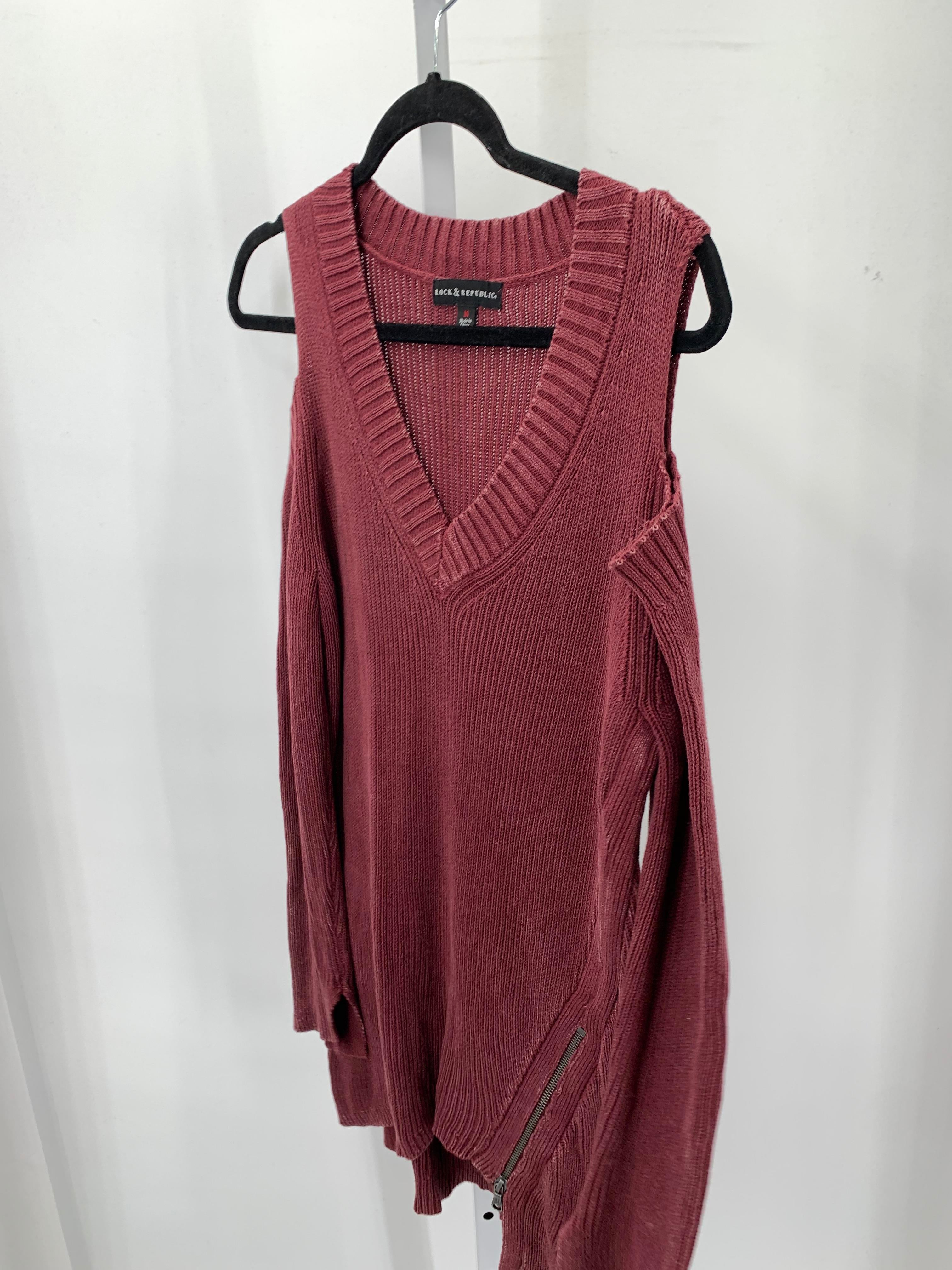 Rock & Republic Size Medium Juniors Long Sleeve Sweater