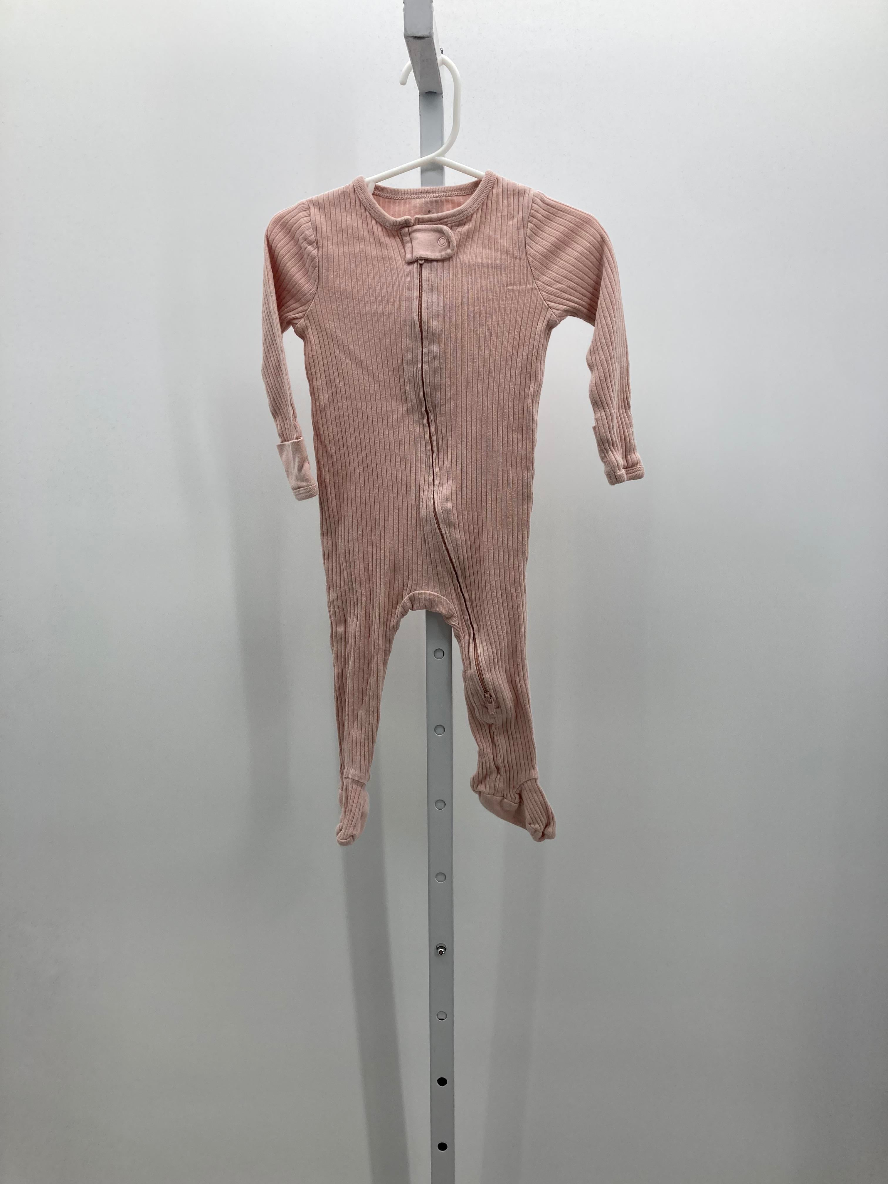 Cloud Island Size 6-9 mon Girls Long Slv. Romper