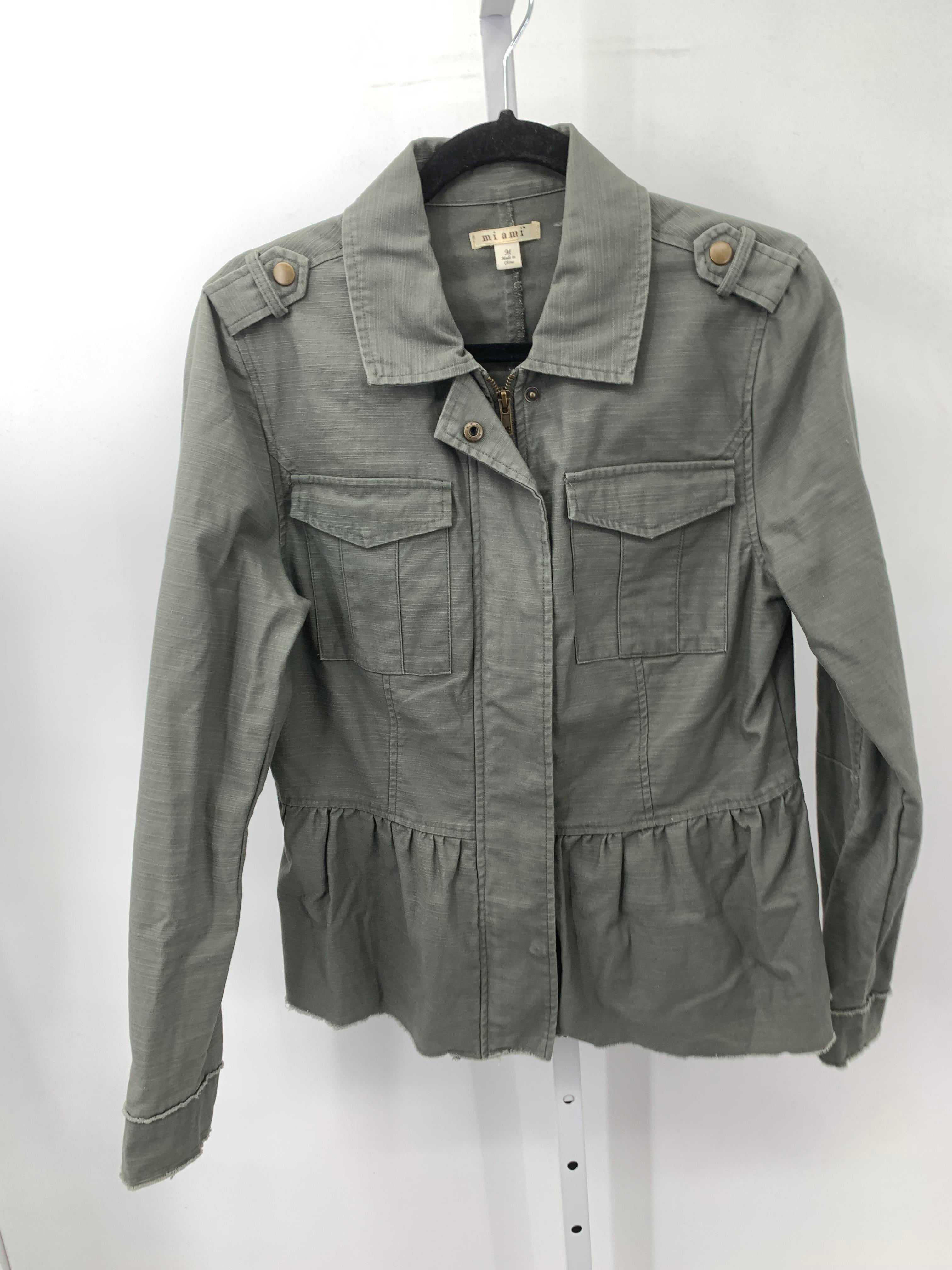 Miami Size Medium Misses Lightweight Jacket