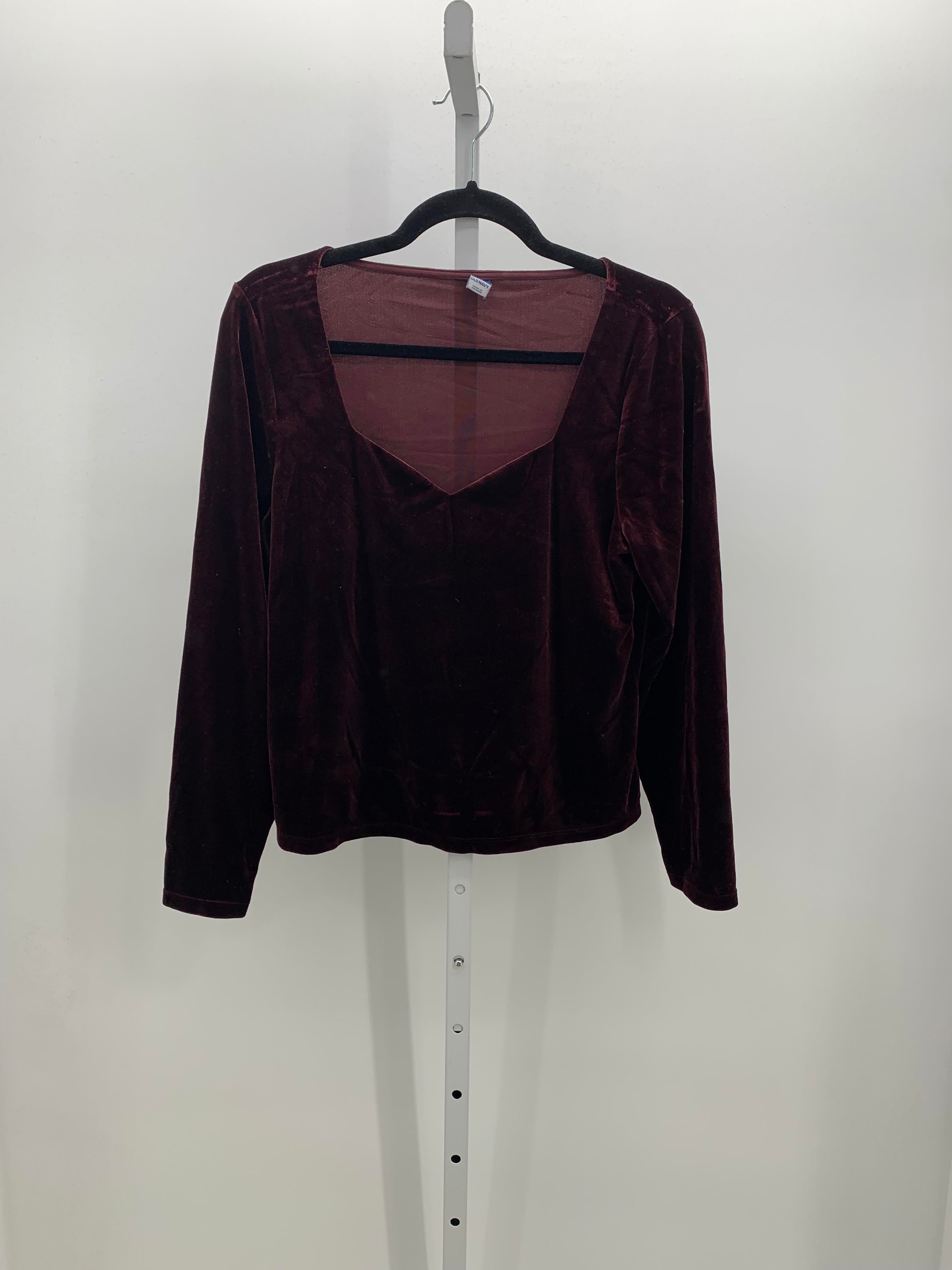 Old Navy Size Large Petite Petite Long Sleeve Shirt