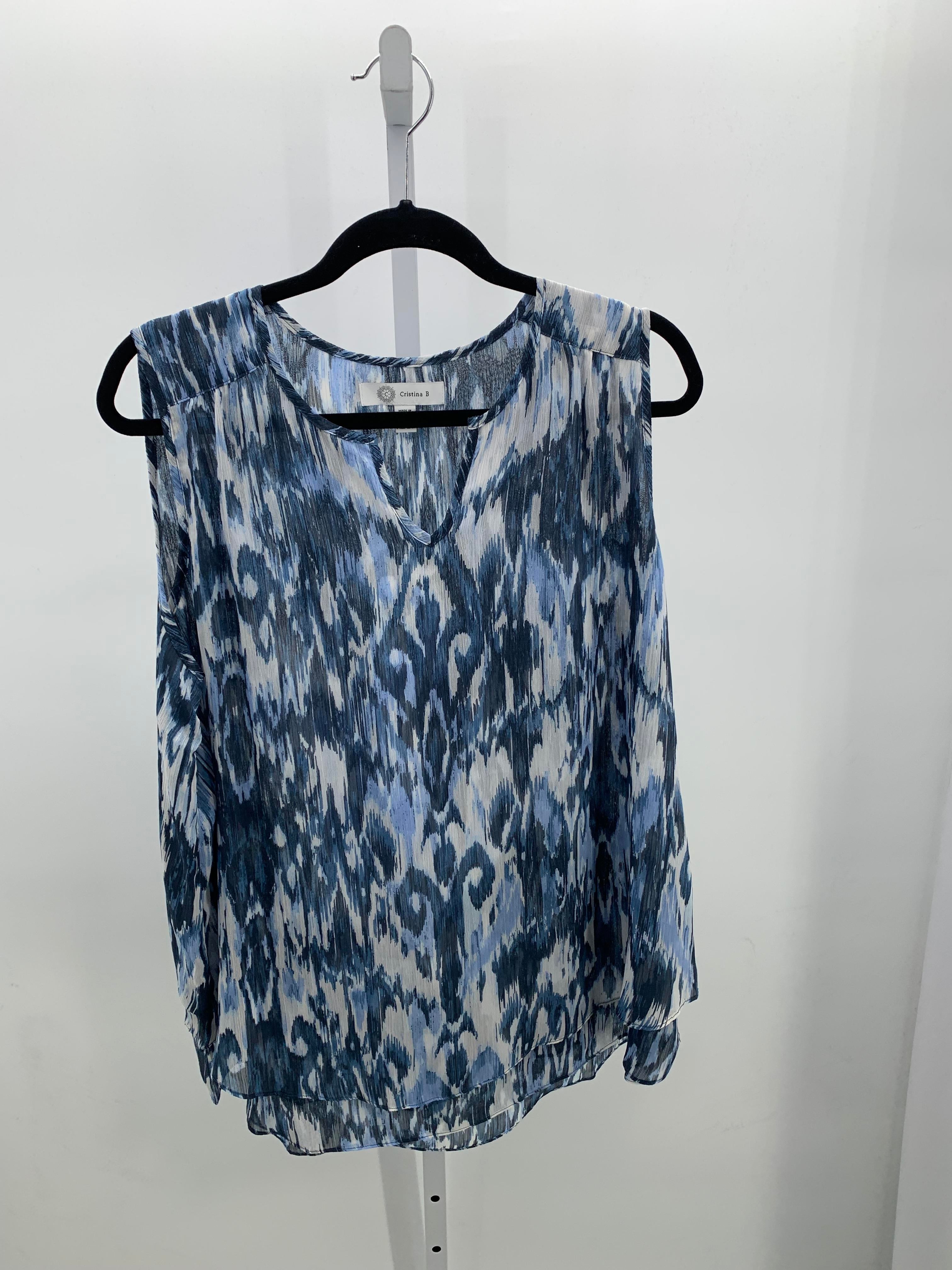 Size Extra Large Misses Sleeveless Shirt