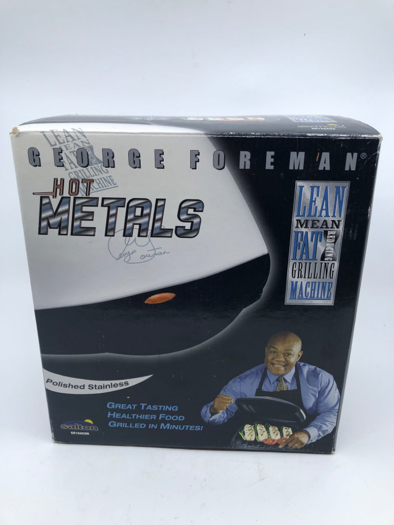 NIB GEORGE FORMAN GRILL.