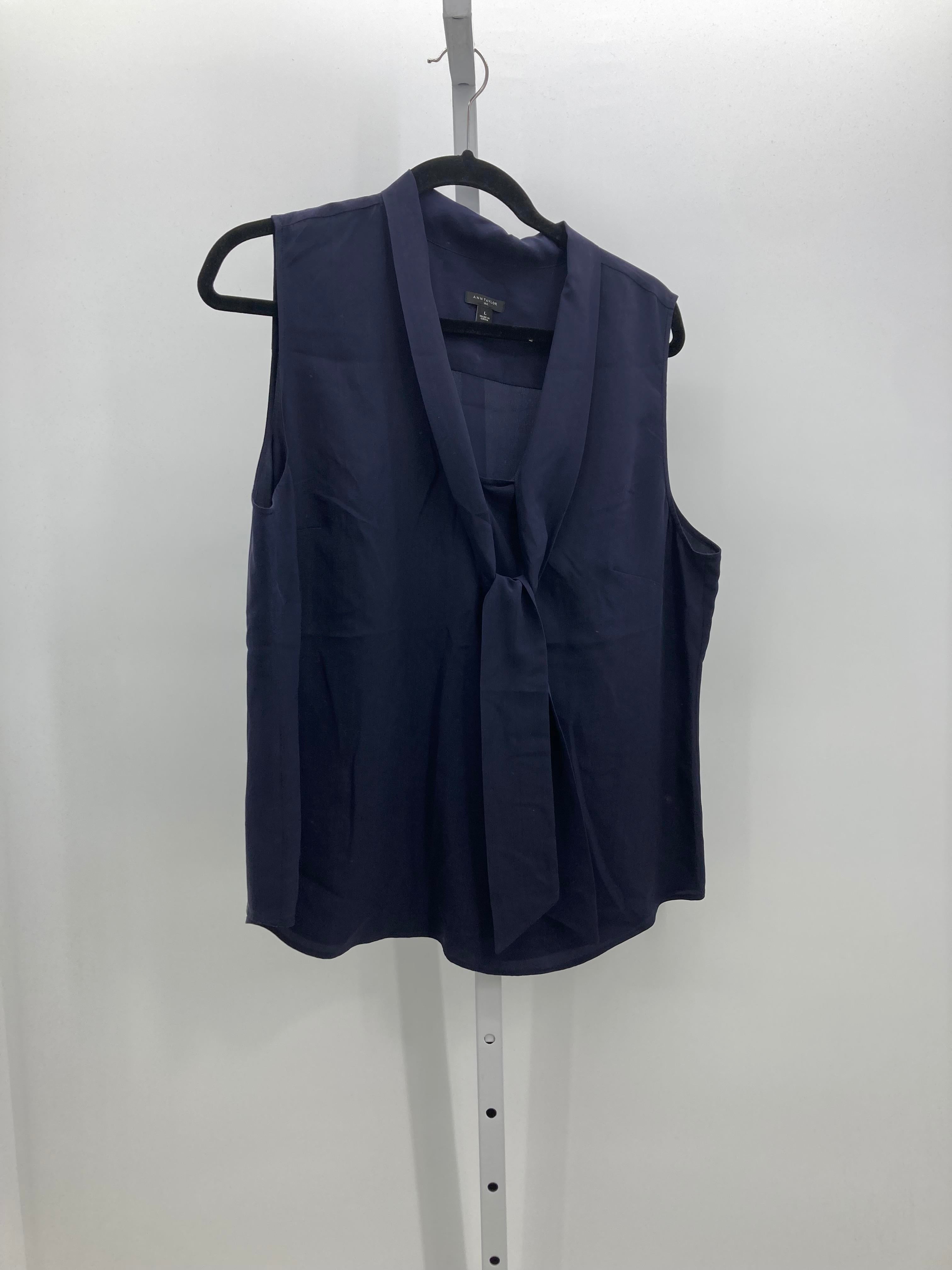Ann Taylor Size Large Misses Sleeveless Shirt