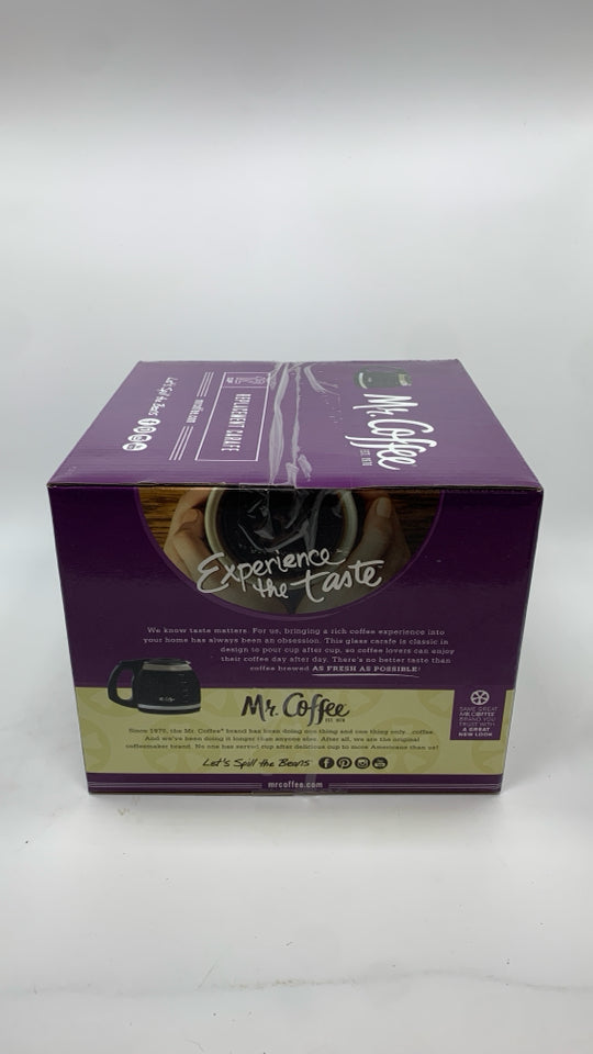 NIB MR COFFEE 12 CUP REPLACEMENT CARAFE.