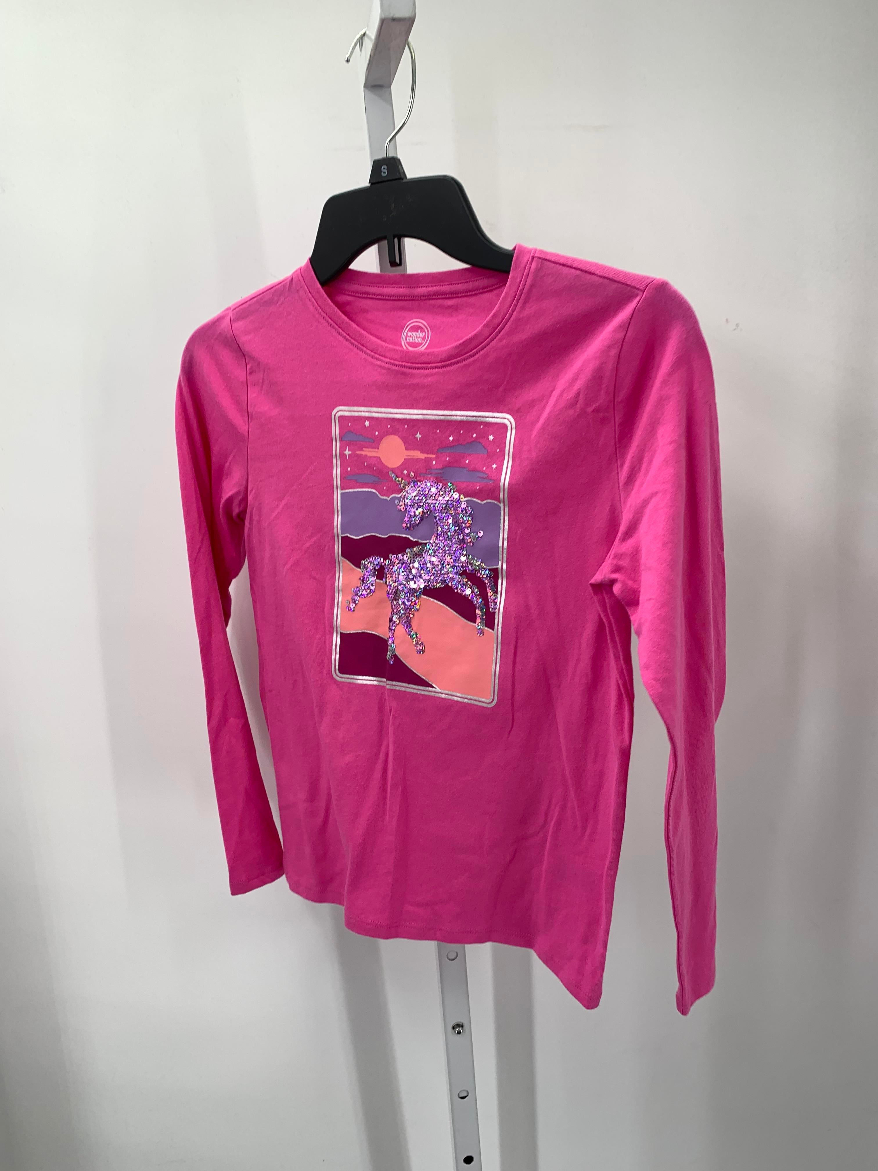 Wonder Nation Size 10-12 Girls Long Sleeve Shirt