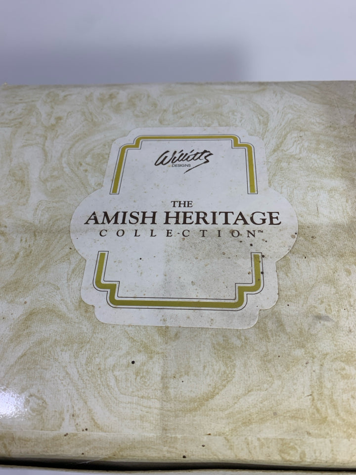 THE AMISH HERITAGE COLLECTION WINTER FUN W/QUILT.