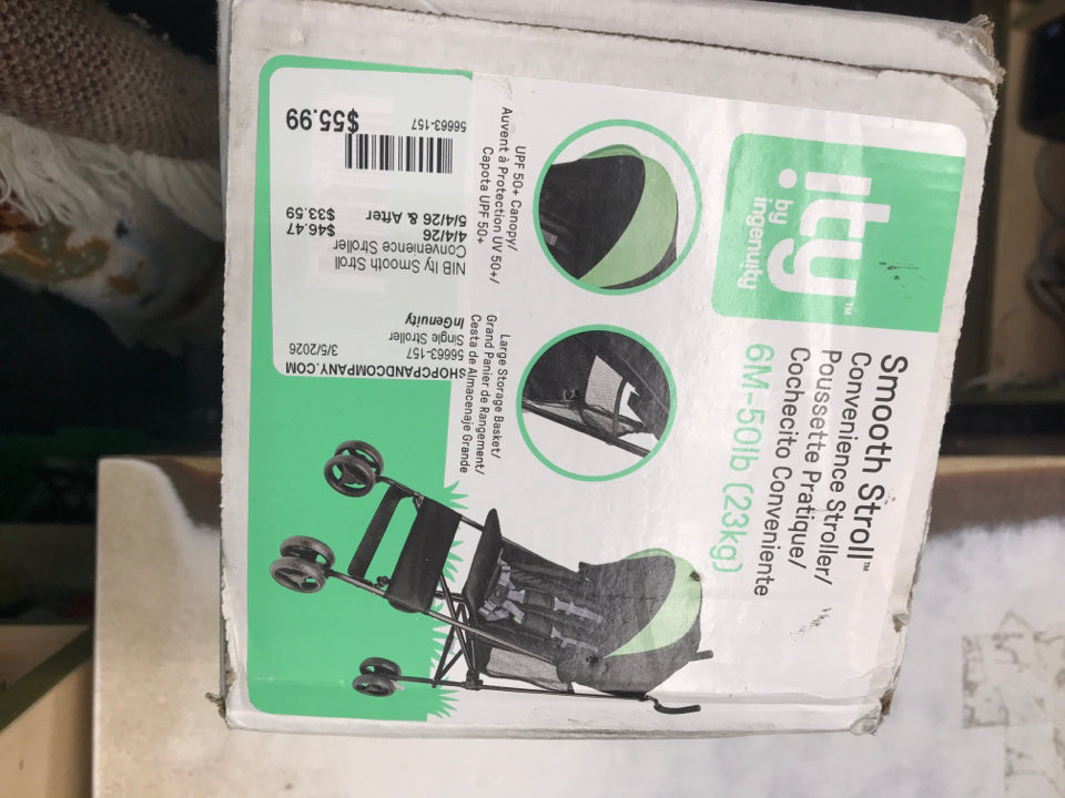 NIB Ity Smooth Stroll Convenience Stroller