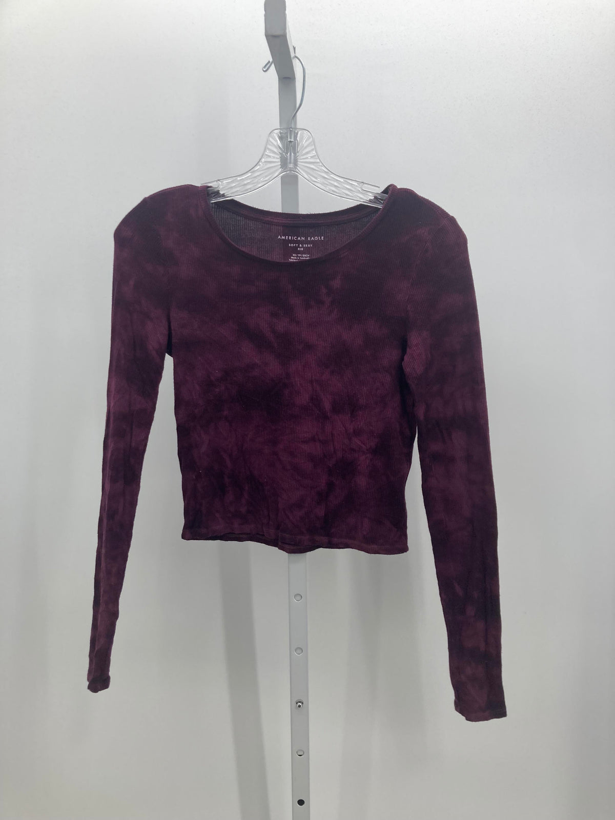 American Eagle Size X Small Juniors Long Sleeve Shirt