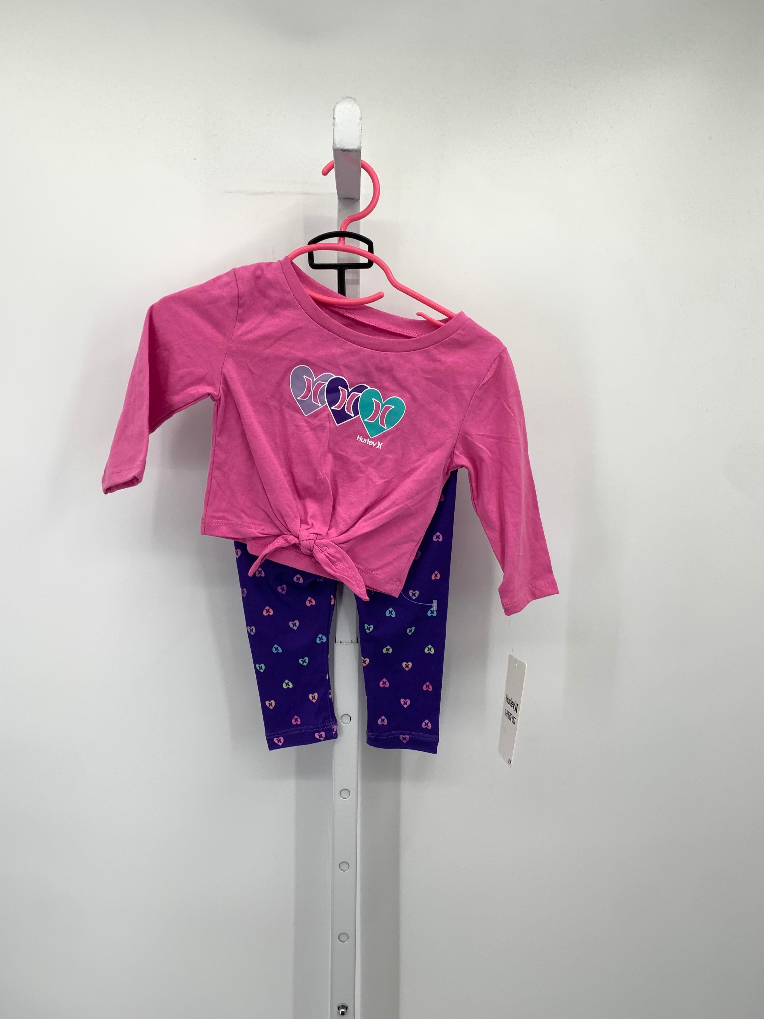 Hurley Size 12 Months Girls 2 Pieces